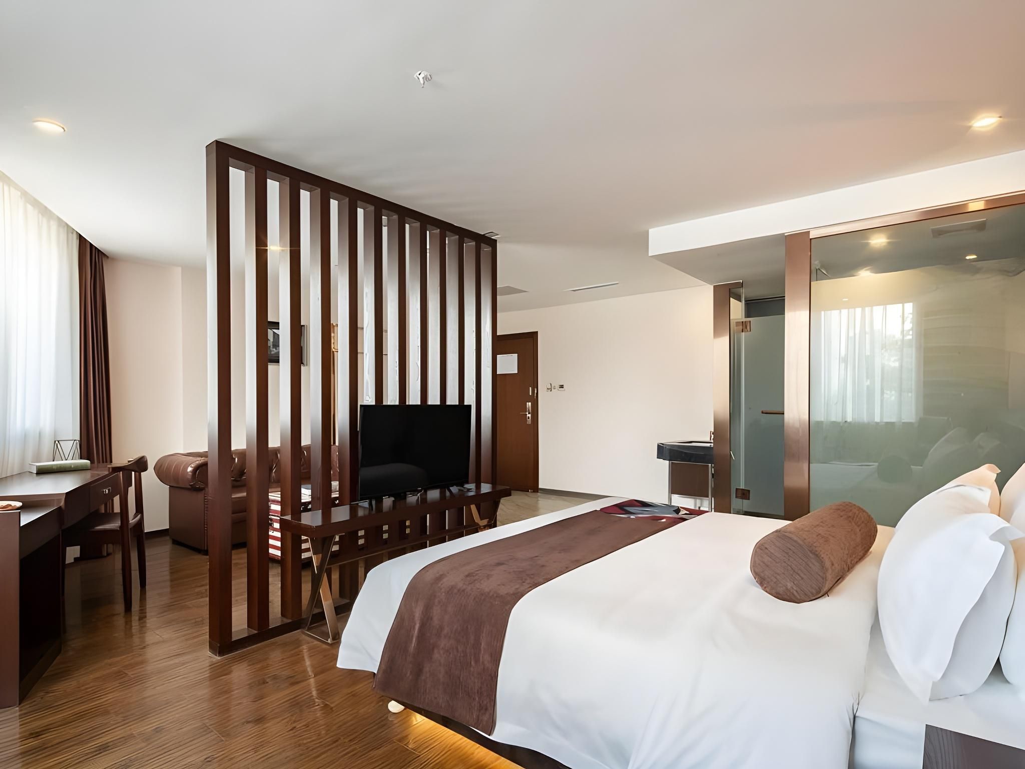 James Joyce Coffetel··Chengdu Kuanzhai Xiangzi Business Queen Room