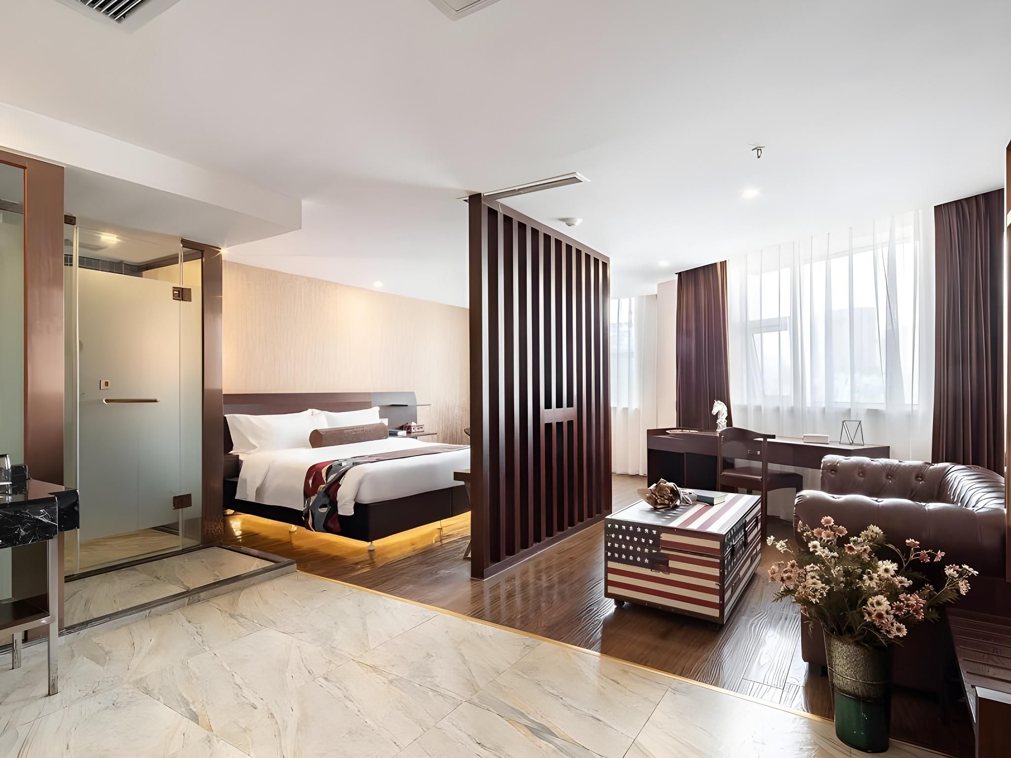 James Joyce Coffetel··Chengdu Kuanzhai Xiangzi James Joyce - Queen Bed Room