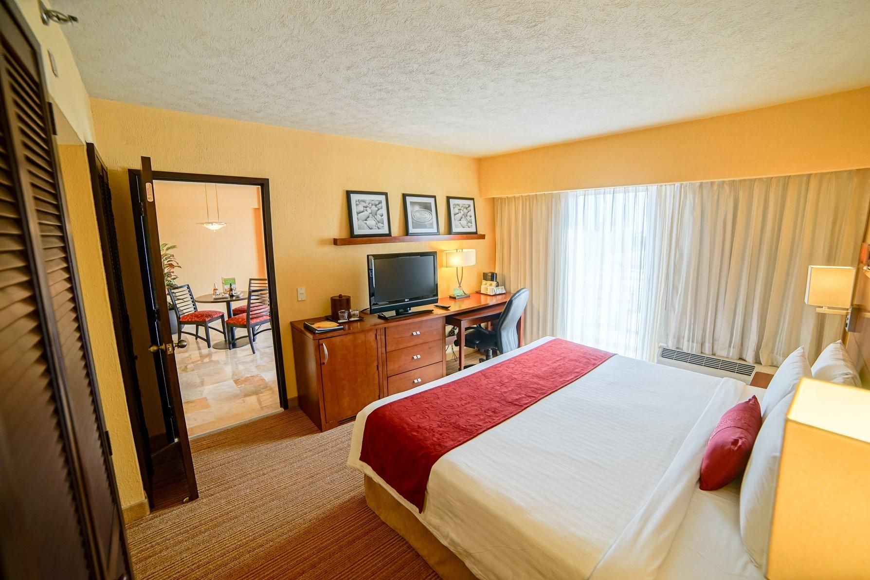 Junior Suite, Junior Suite, 1 King, Sofa bed, City view