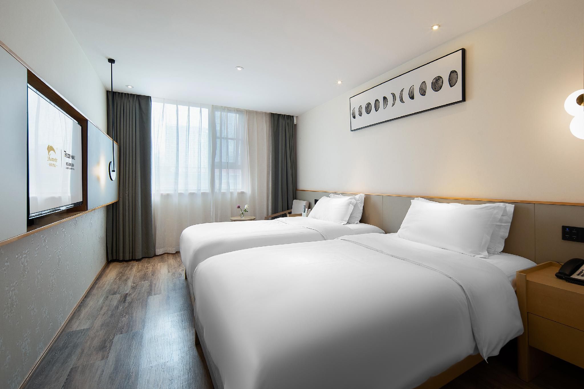 Rezen - Yazhi Light Luxury Twin Room
