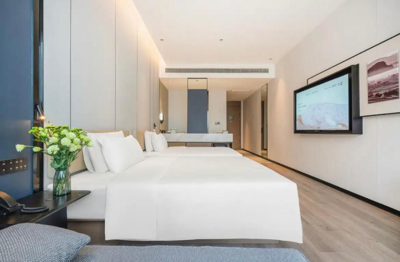 Jimu Twin Room with Courtyard 