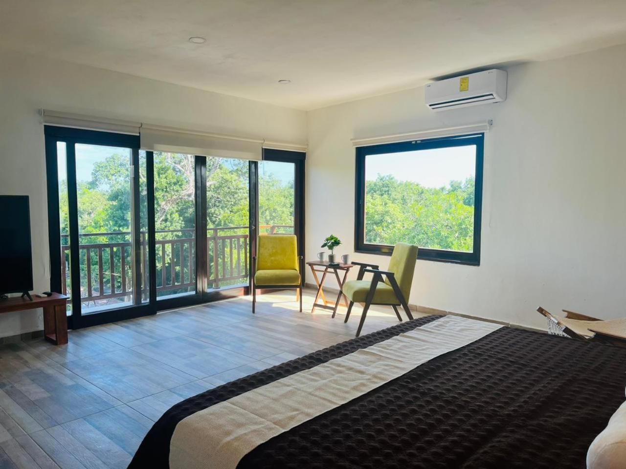 Studio with Balcony