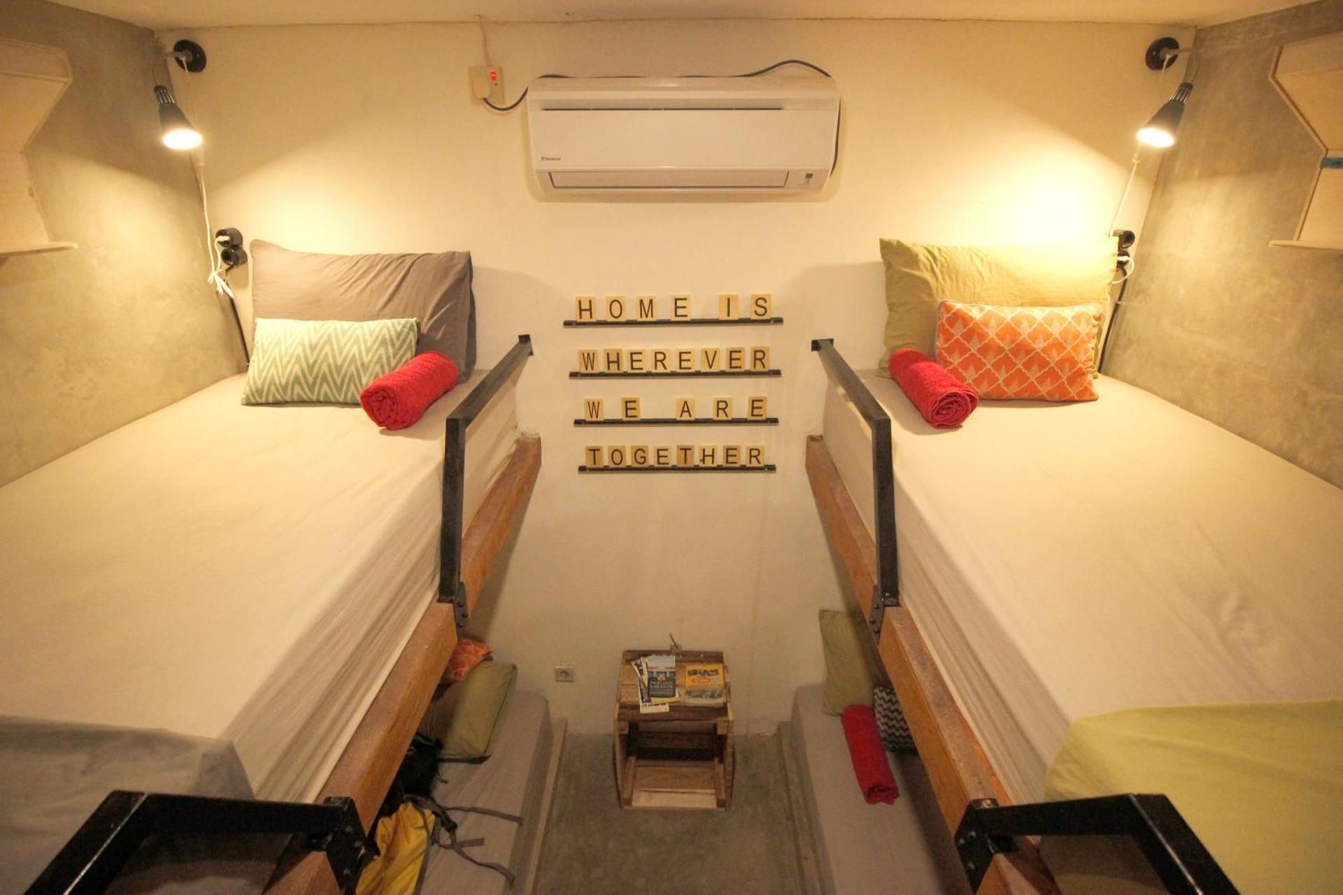 Single Bed in Female Dormitory Room