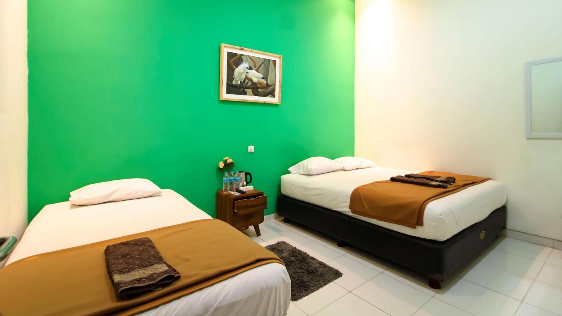 Deluxe Twin Room Shared Bathroom