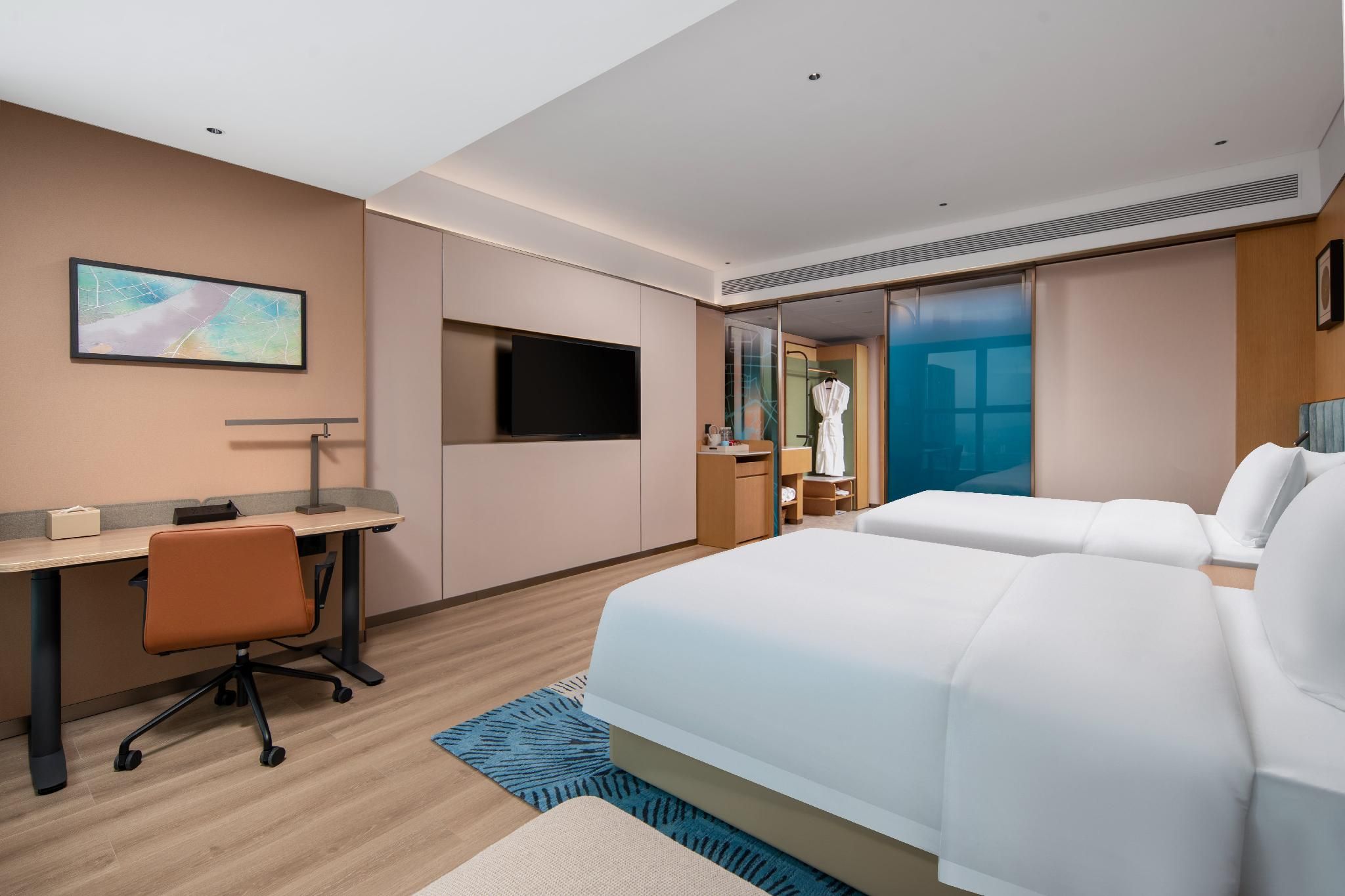 Twin guest room