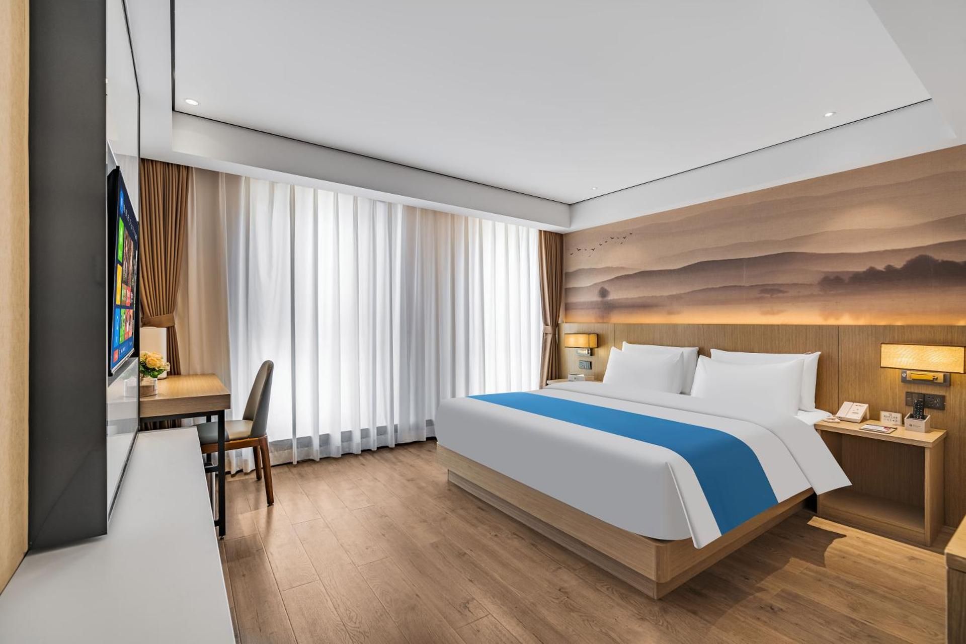 Ramada Encore by Wyndham Kunming Guandu 1 King Bed, Confort Room, Non-Smoking