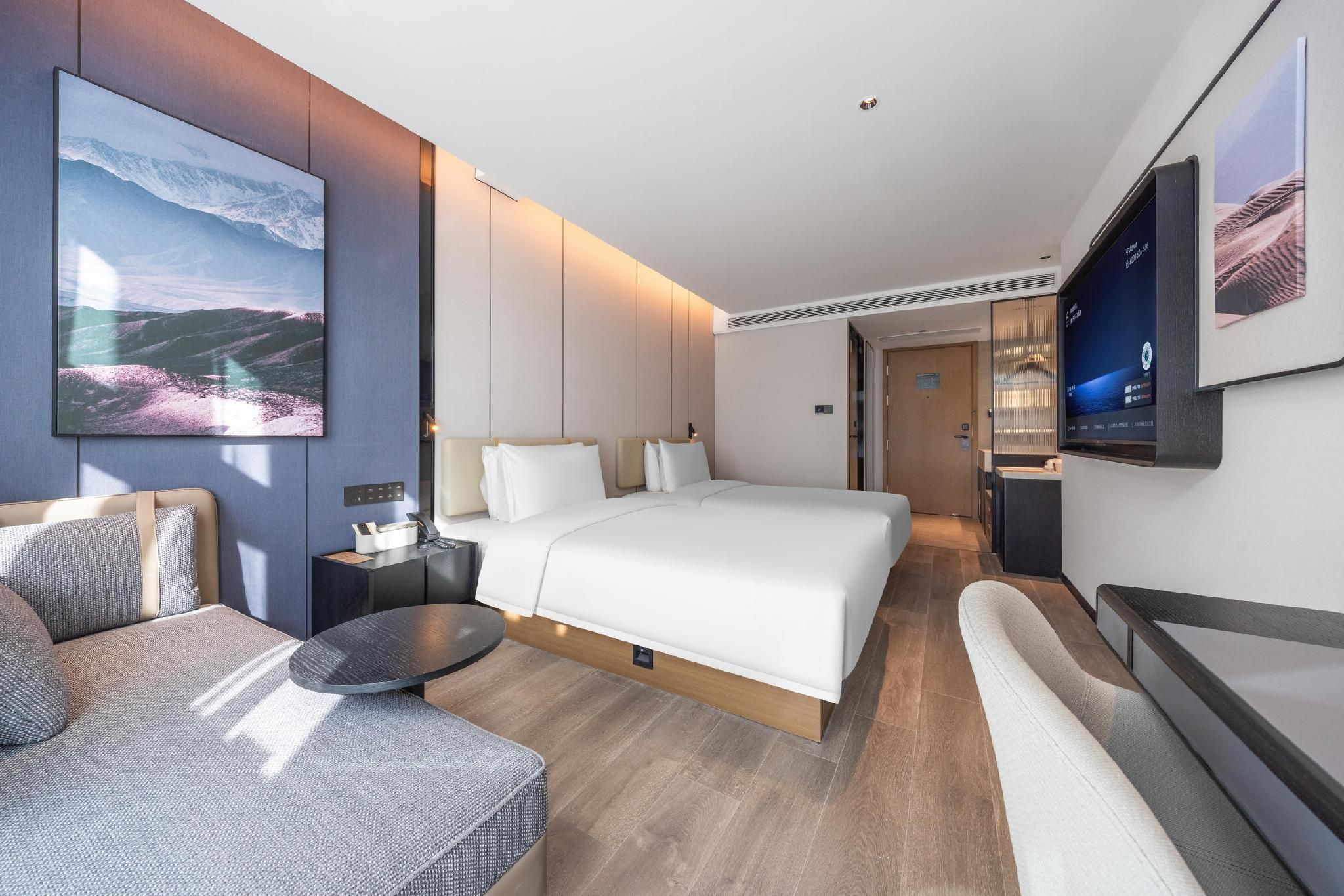 Atour Hotel Kunming MixC Tuodong Gymnasium Twin Executive Room