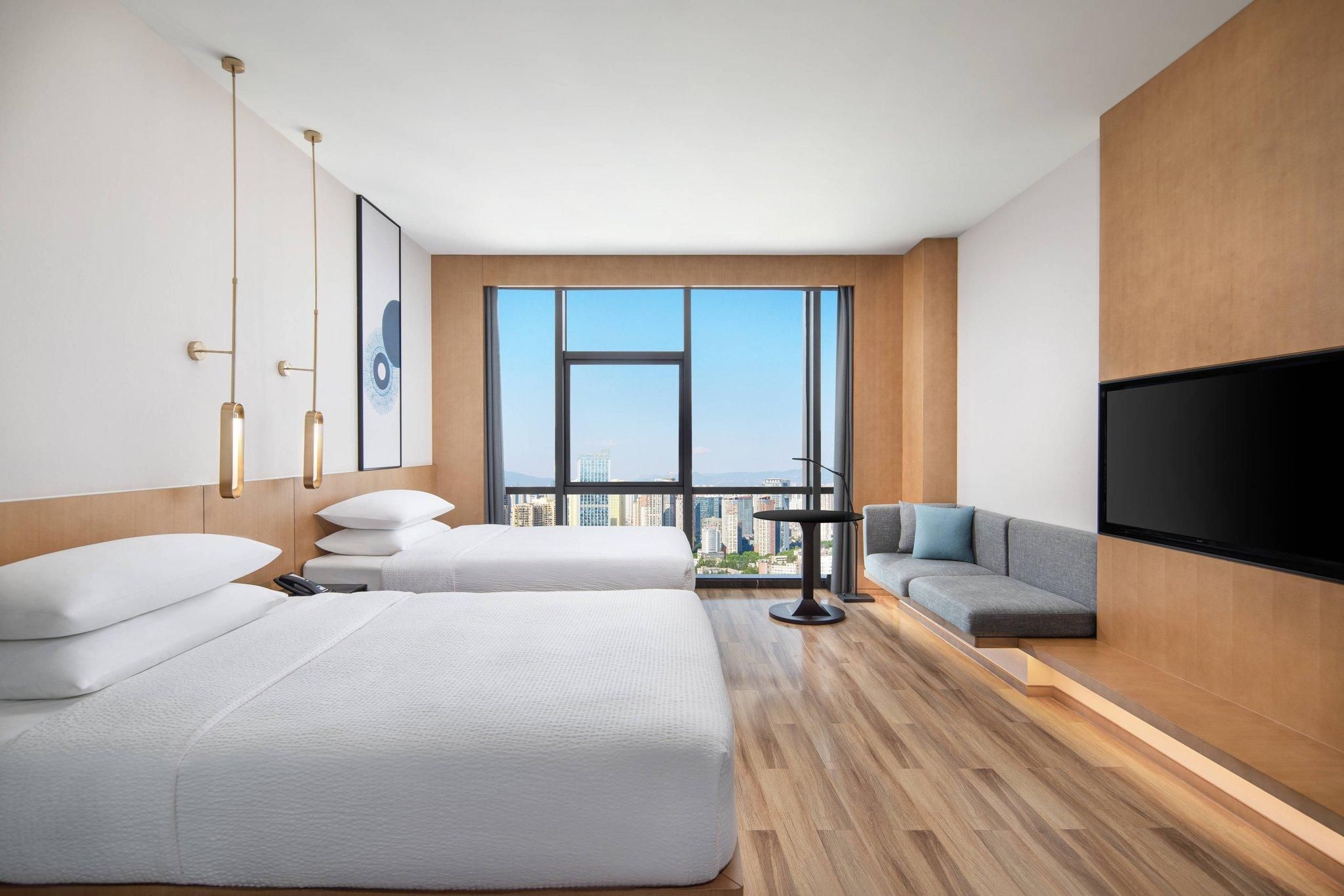 Superior Double room, Guest room, 2 Double, City view