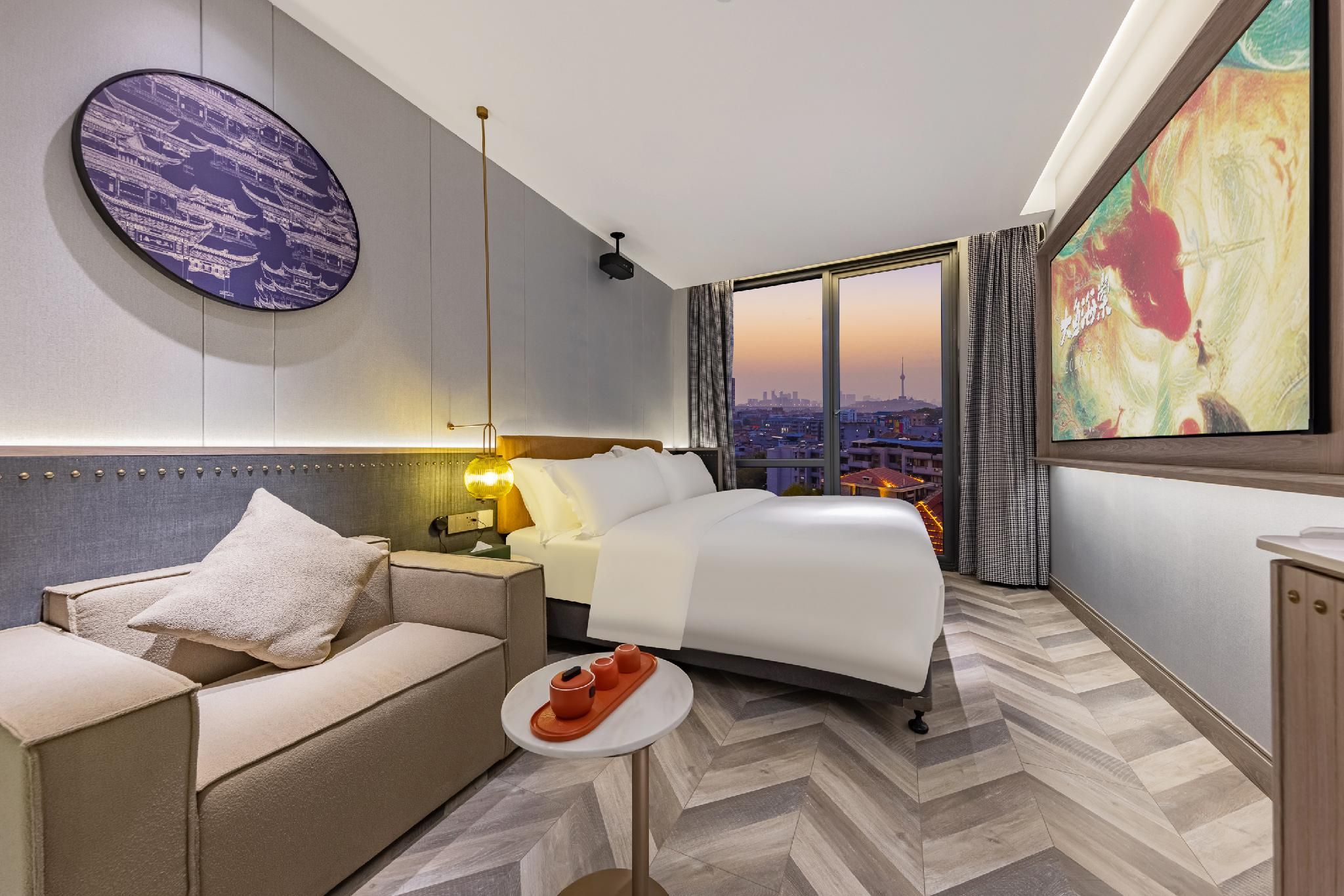 Tanhua Huanzhi Vacation King Room with Balcony