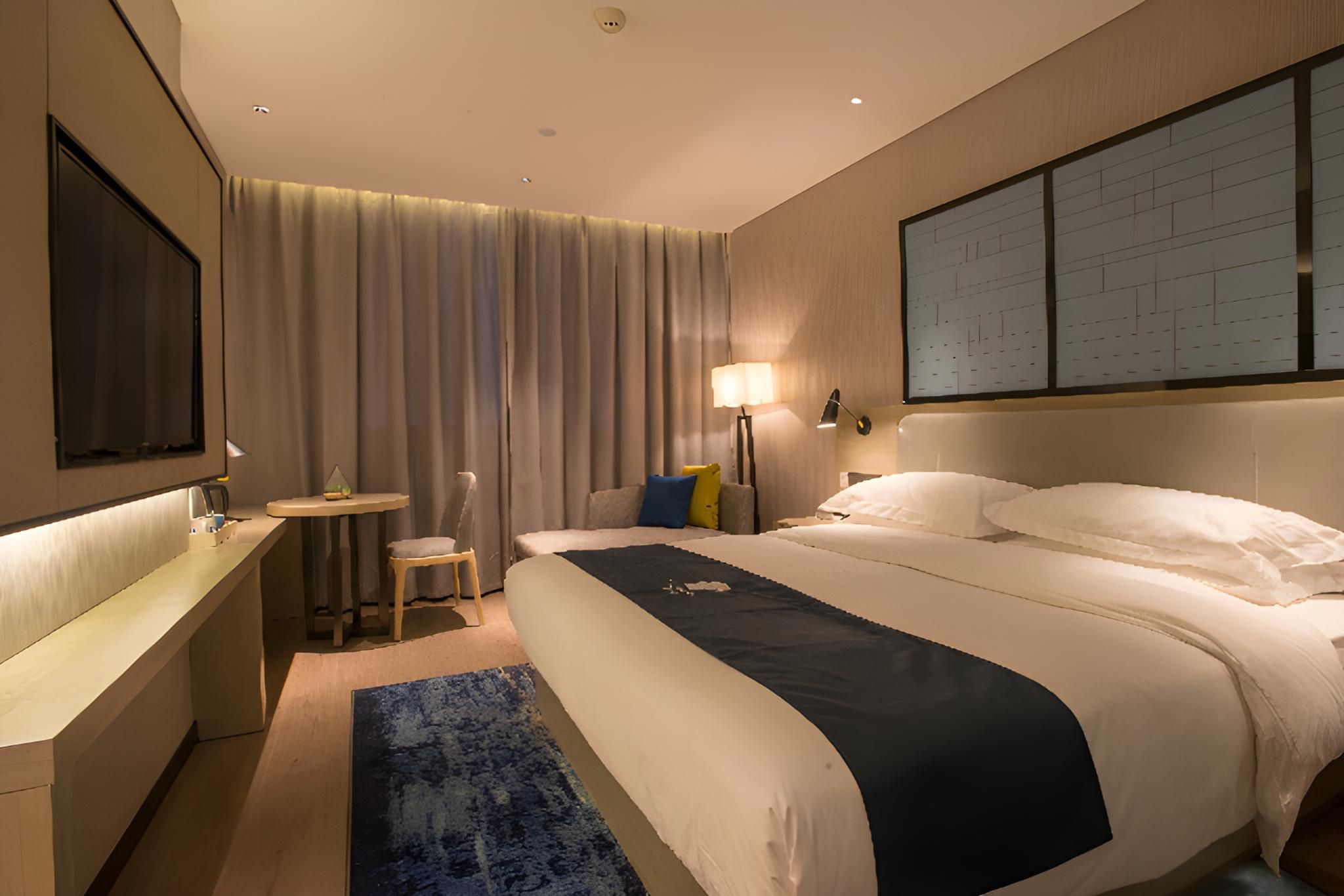 Echarm Hotel Wuhan Vanke Future Center Wulidun Metro Station Dossen - Deluxe Bed Room