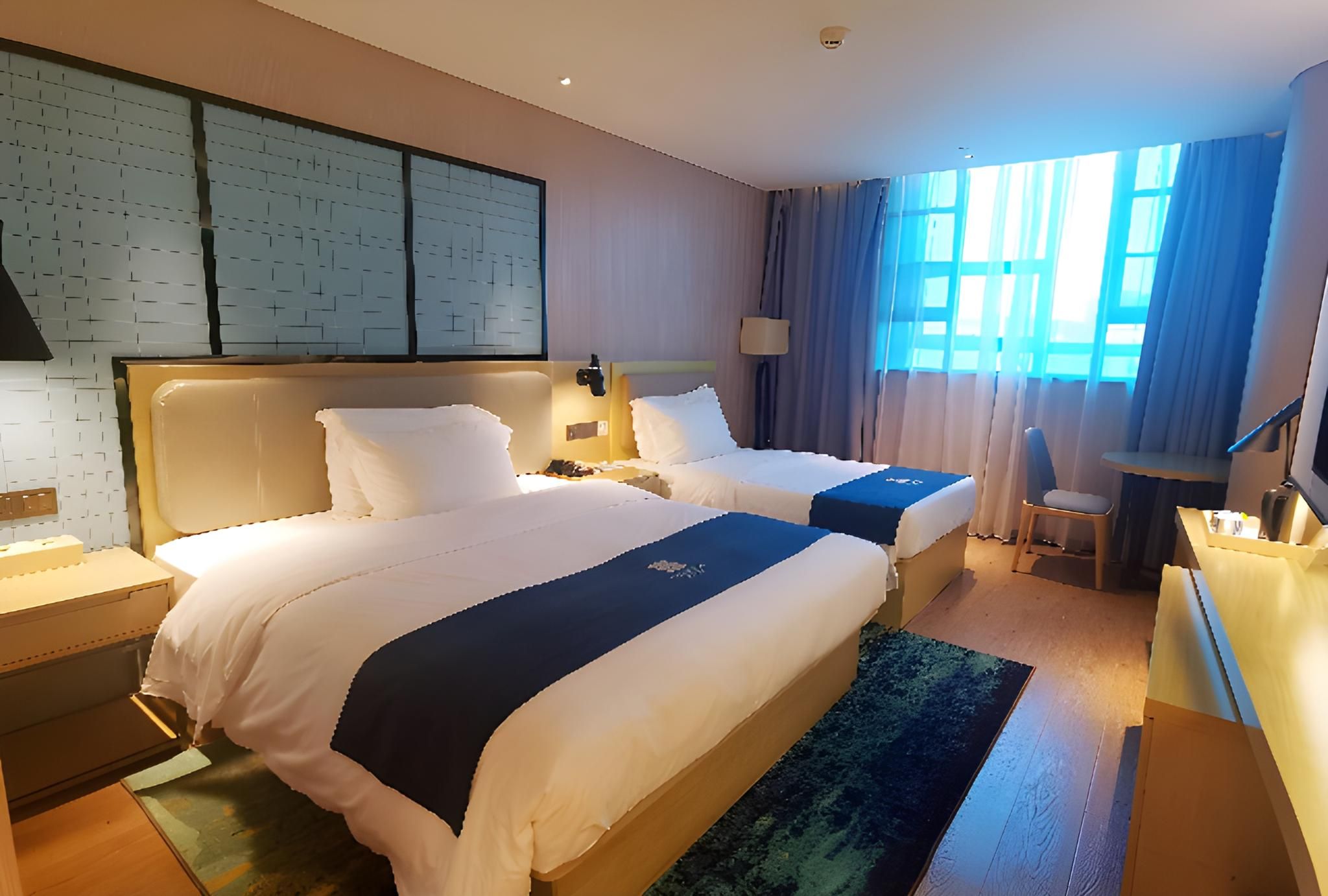 Echarm Hotel Wuhan Vanke Future Center Wulidun Metro Station Dossen - Superior Twin Room