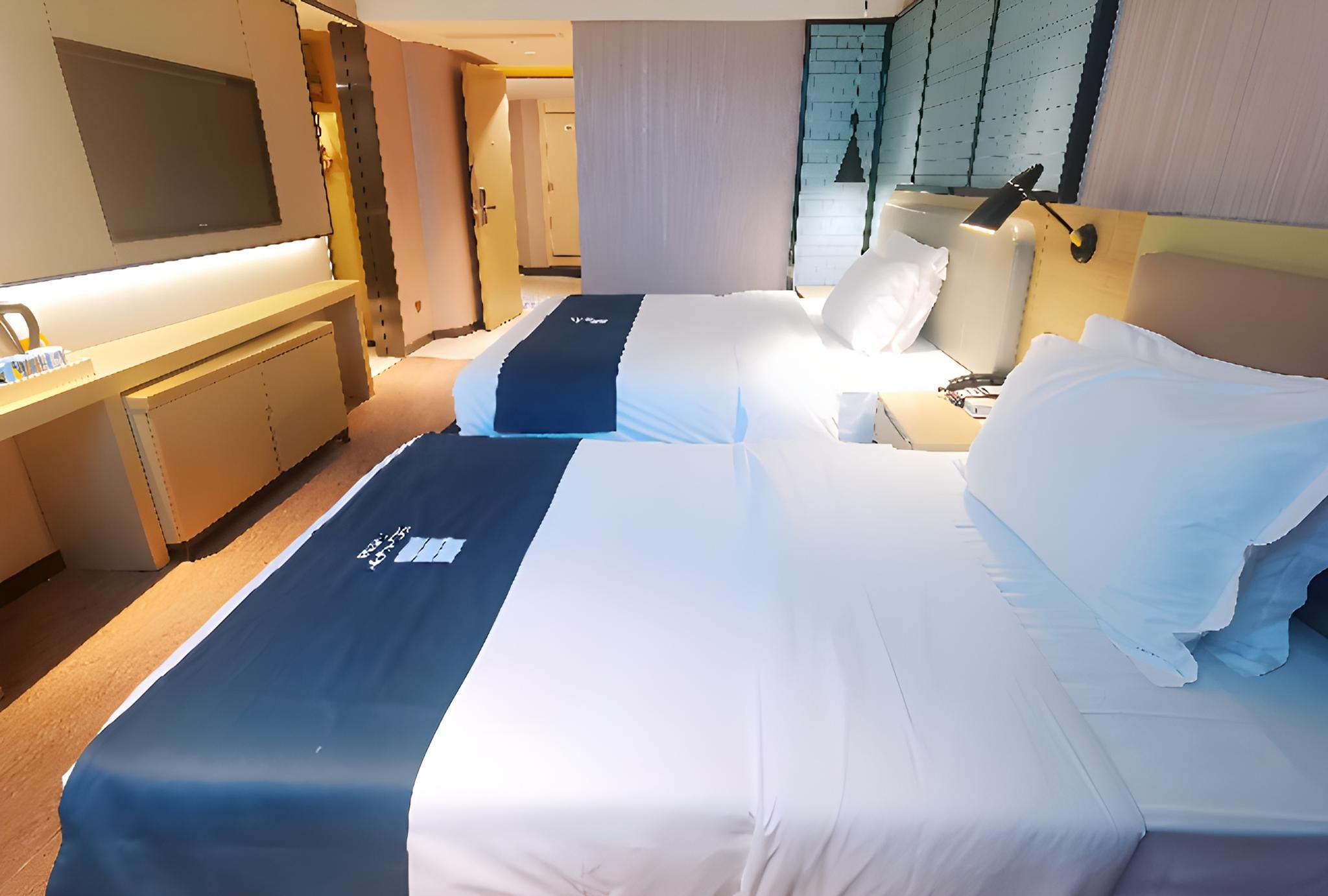 Echarm Hotel Wuhan Vanke Future Center Wulidun Metro Station Dossen - Superior Twin Room 3