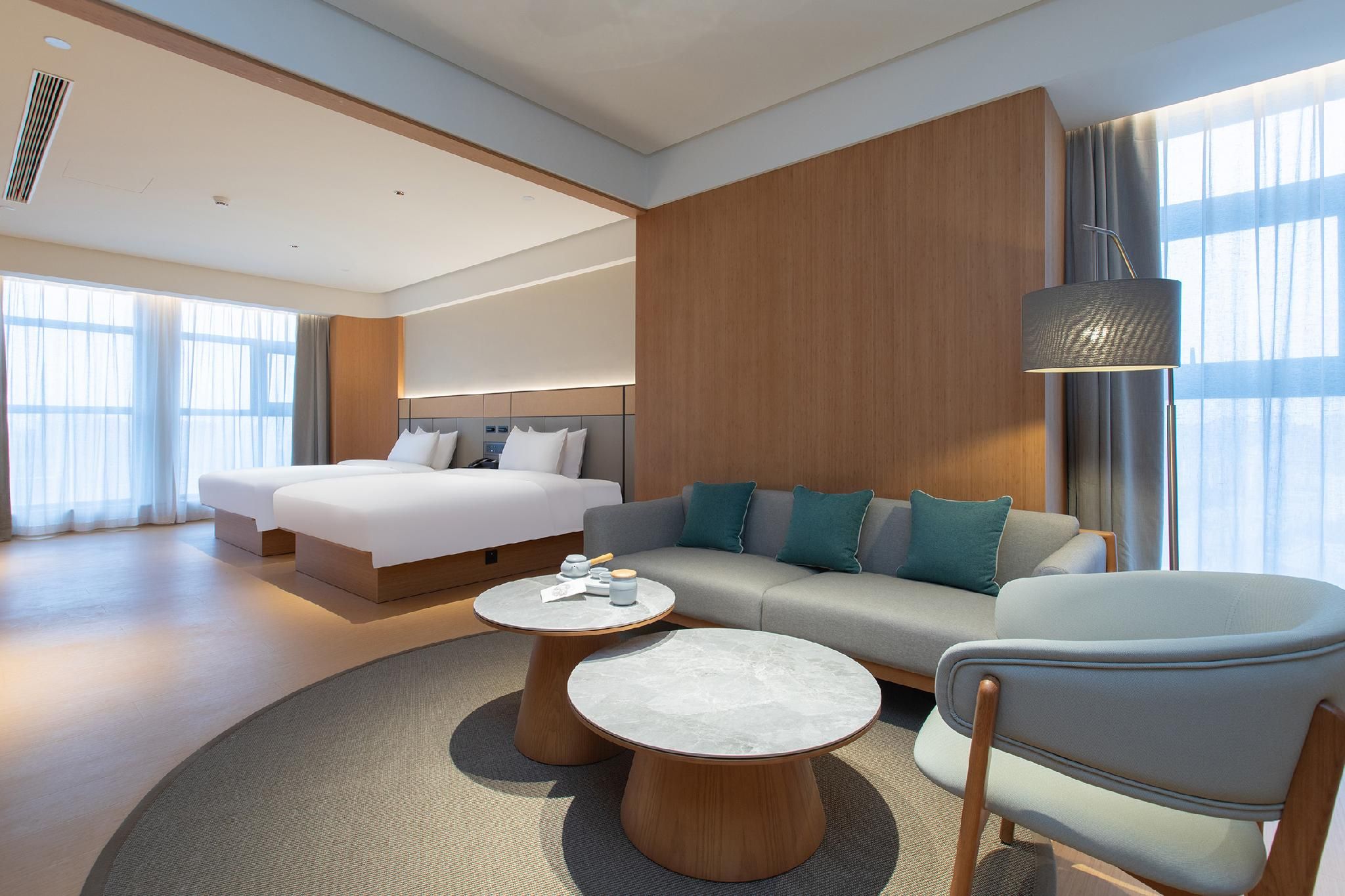 Ji Hotel Wuhan Development Avenue Zhuyeshan Luxury Room, 2 Single Beds 2