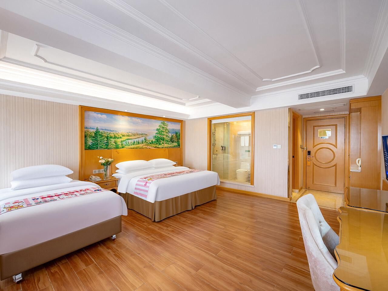 Vienna International Hotel Wuhan Tianhe Airport Songjiagang Metro Station WH - Parent-child Twin Room 2