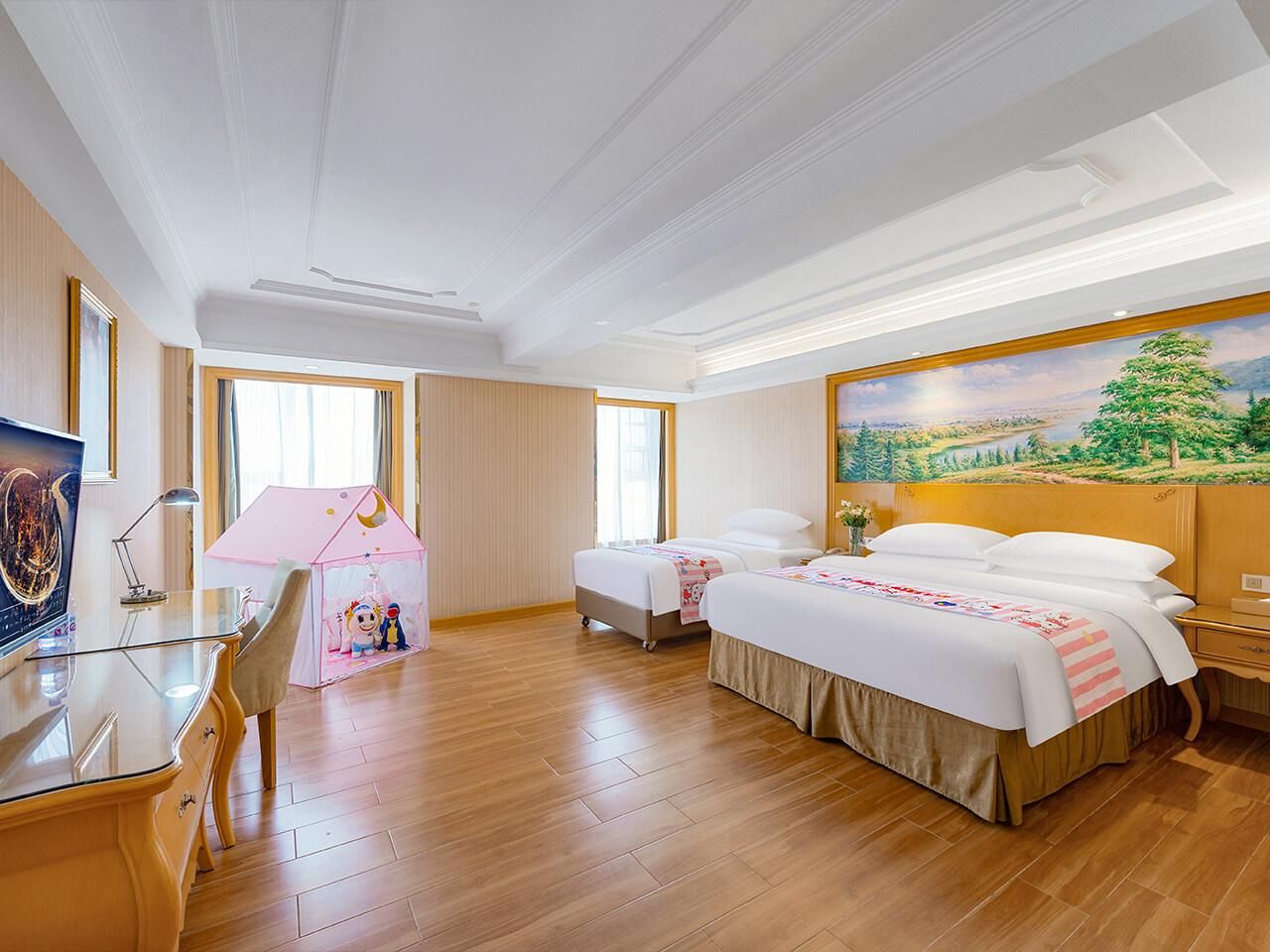 Vienna International Hotel Wuhan Tianhe Airport Songjiagang Metro Station WH - Parent-child Twin Room