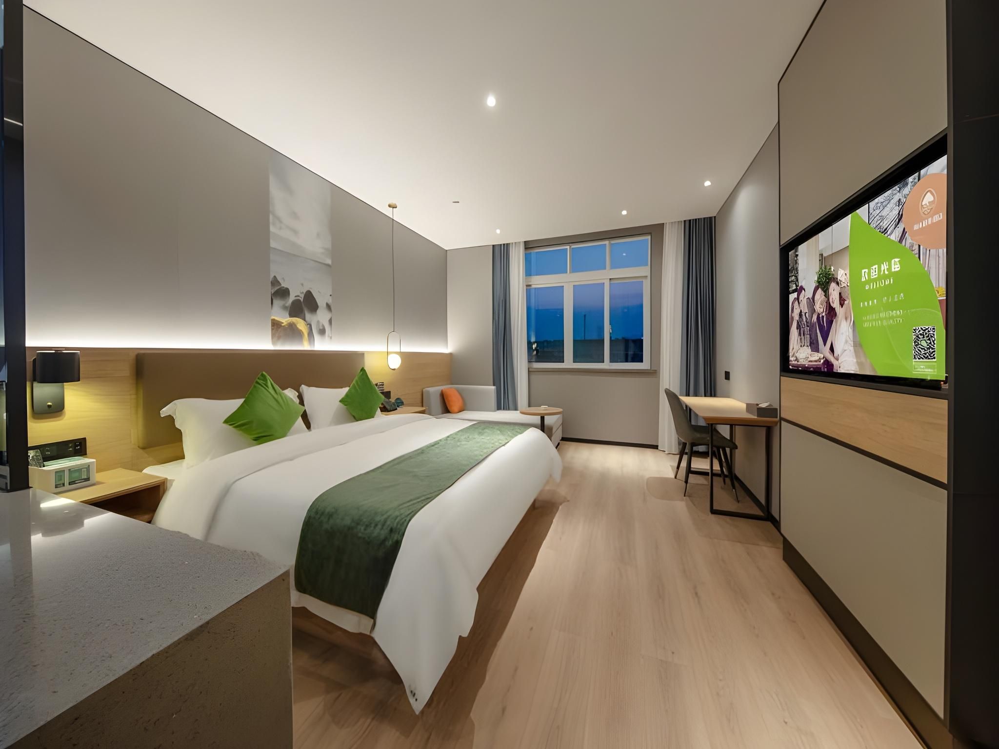 Green Tree Inn Zhejiang Ningbo Yuyao Haijixincheng Wholesales Market Feature Queen Room