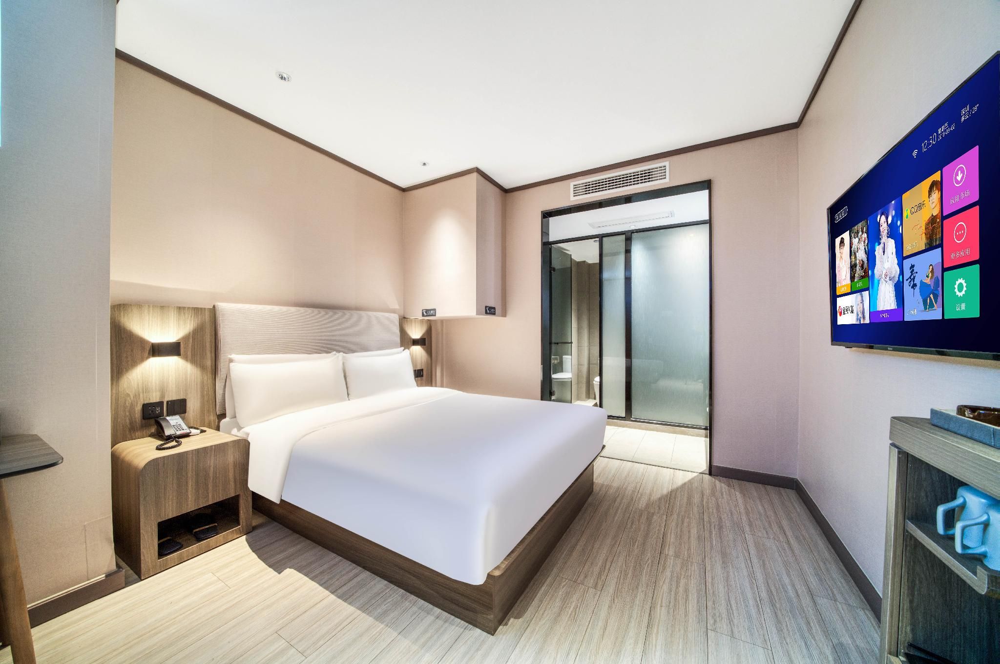 Hanting Hotel Ningbo Zhenhai Camel New Branch Huazhu - Room With Bed