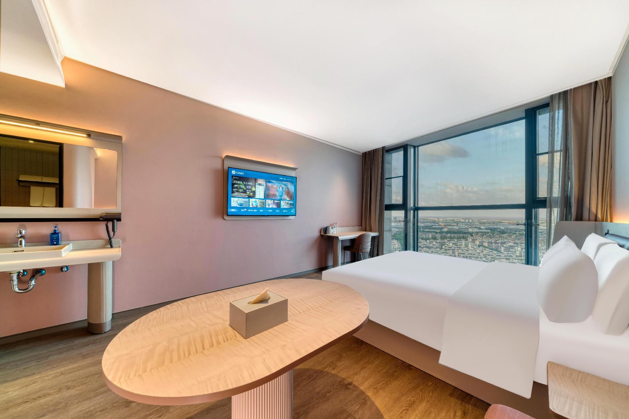 Hanting Hotel Ningbo Zhenhai Tulip Square Huazhu - Business Bed Room