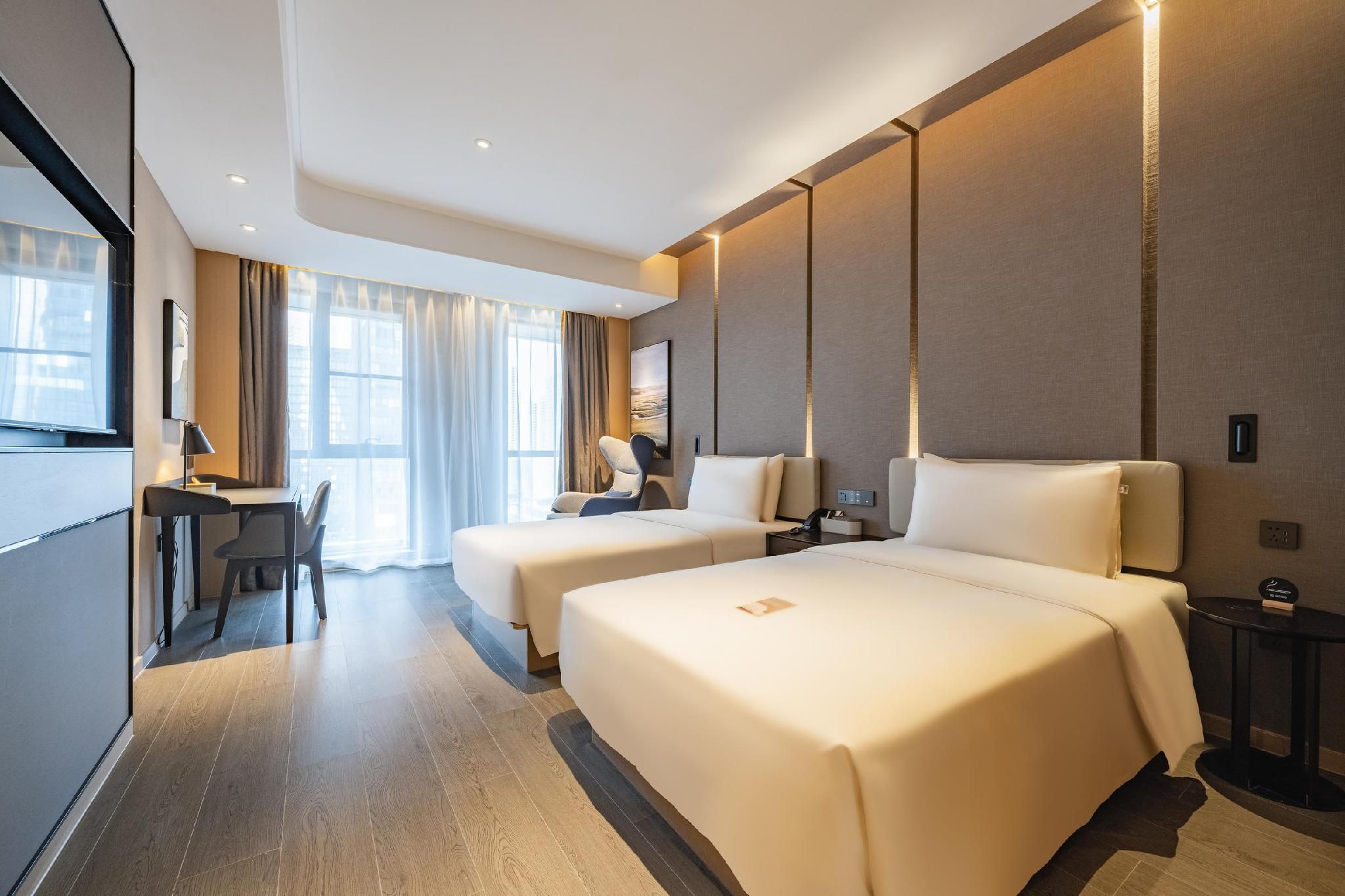 Atour Hotel Cixi Huanchuang Aegean Sea New City Avenue Twin Superior