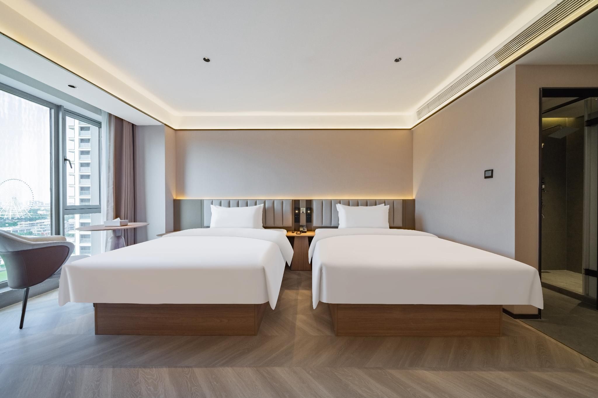 Starway Hotel Ningbo Hangzhou Bay Geely Jihao Commercial Huazhu - Twin Room With View
