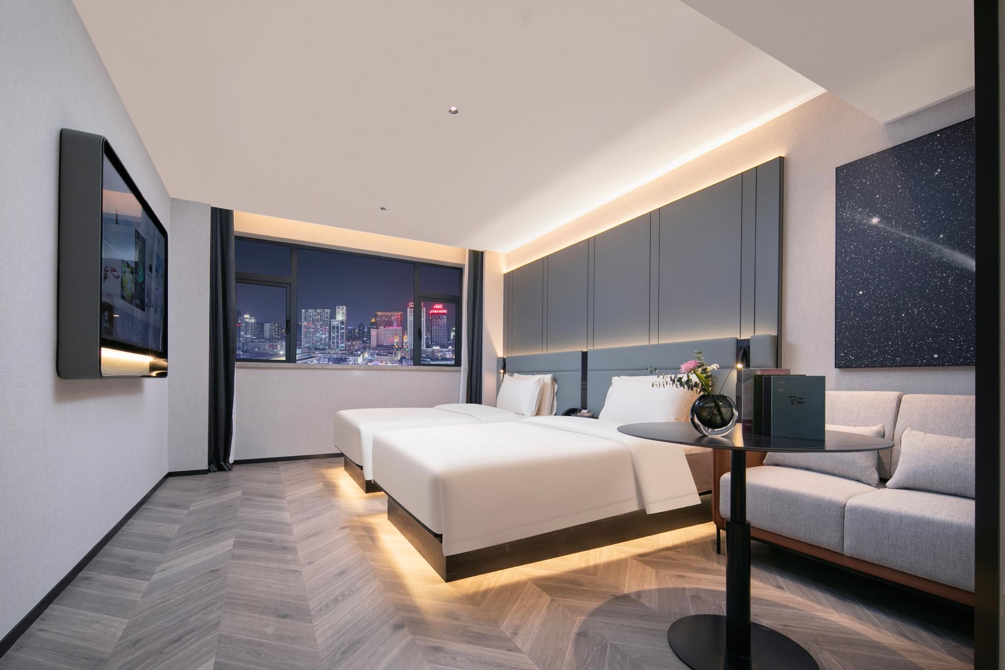 Atour - JIMU Twin Room with City View