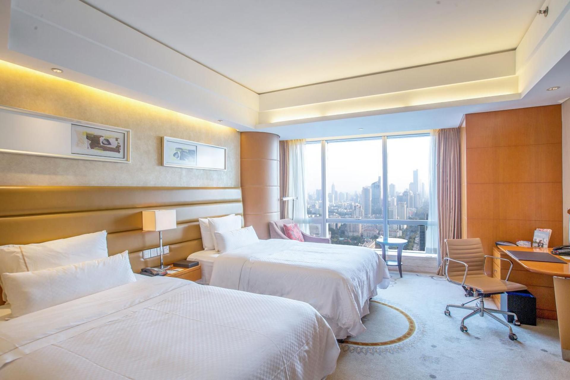 Deluxe Room, Guest room, 2 Twin, Skyline view