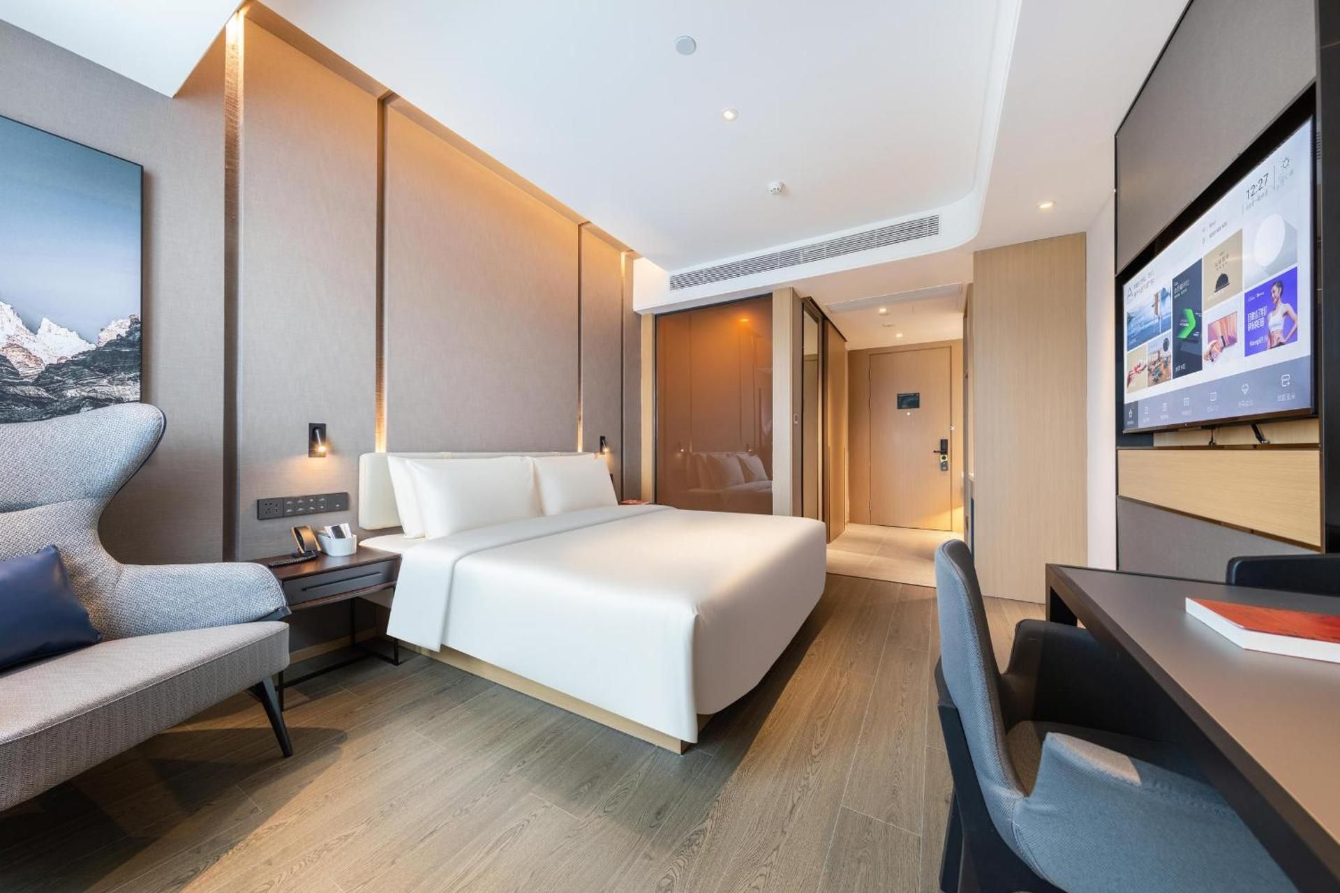Atour Hotel Nanjing Pukou Economic Development Zone Qiaolin Superior Double Room