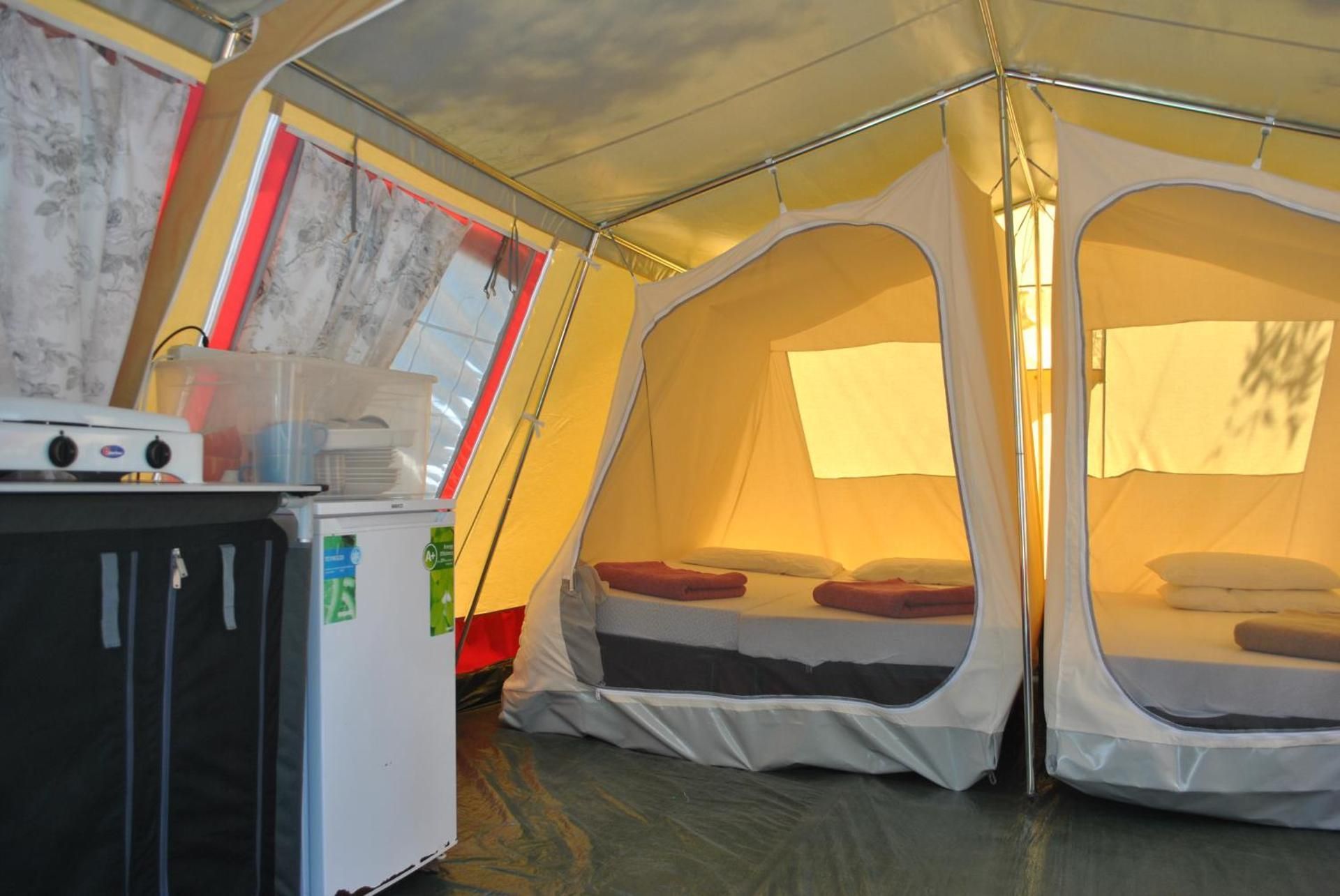 Tent with Shared Bathroom (4 Adults)