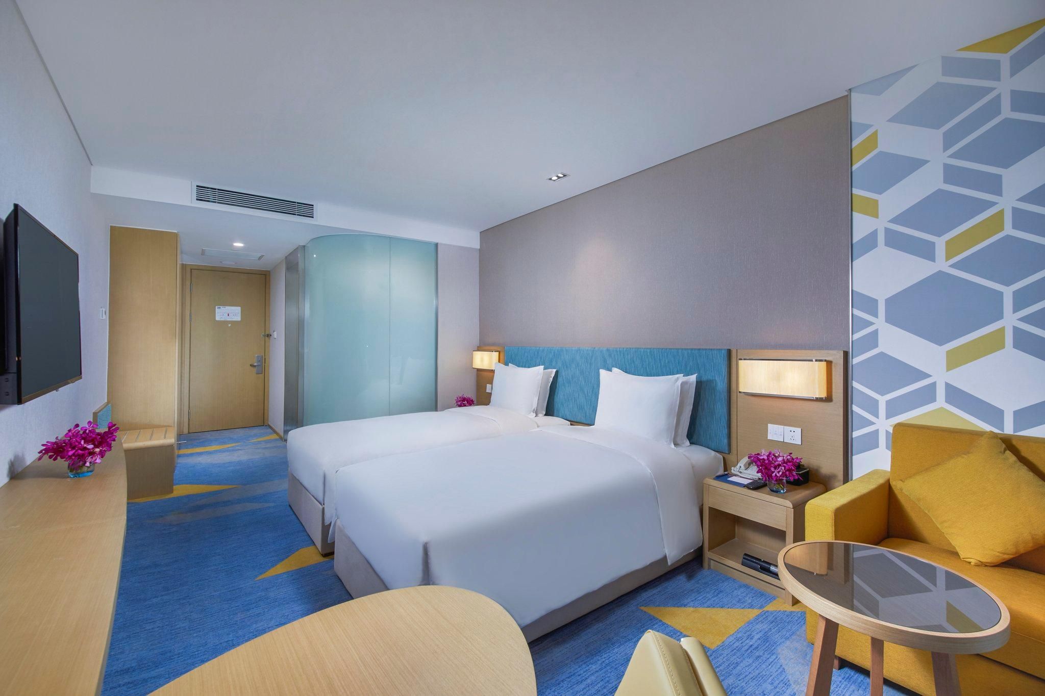2 Single Beds Standard City View