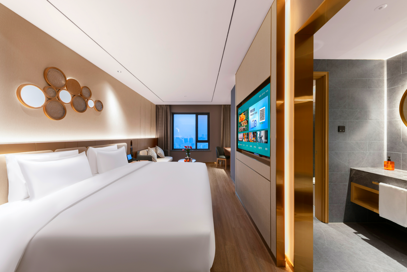 Huazhu - Yueruo Liujin Business Bed Roon