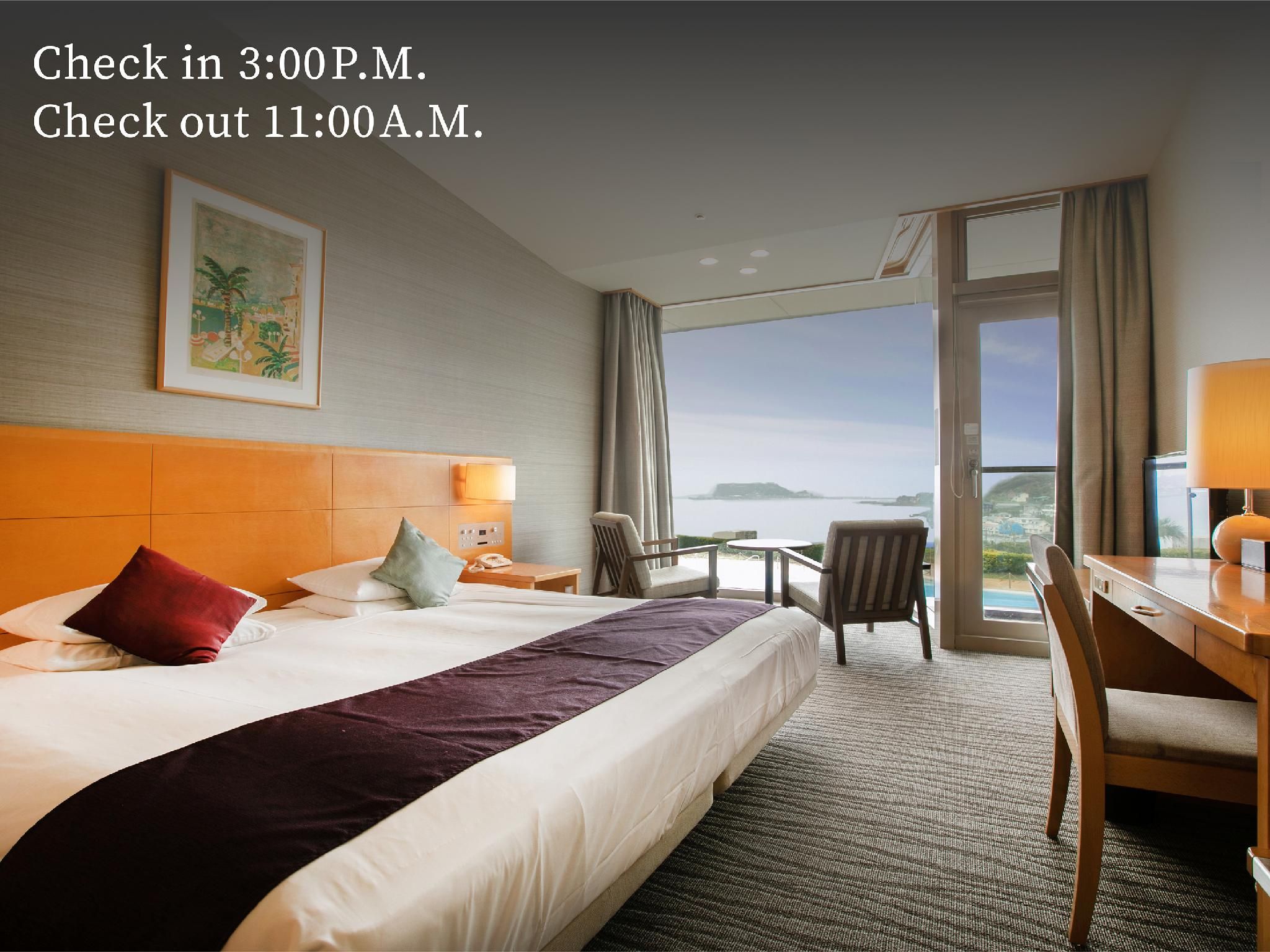 Standard Enoshima and Ocean View Double Room - Non-Smoking