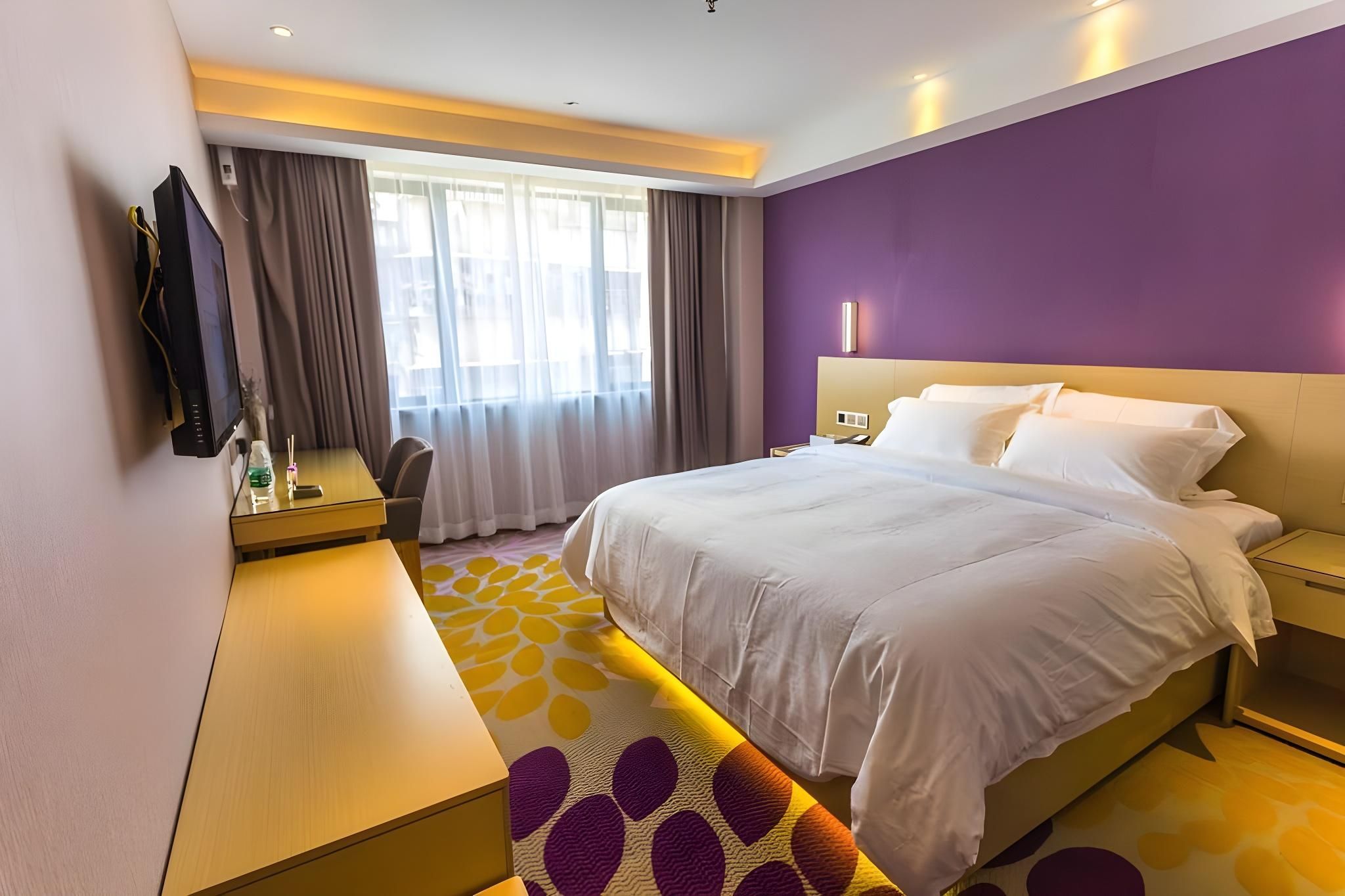 Lavande Hotel Zhuhai Wanzai Port Hengqin International Exhibition Center Lavende - Ya Zhi Bed Room