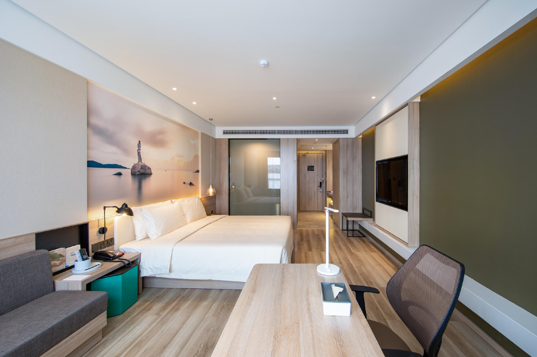 Atour Hotel Zhuhai Shanmu Aoyuan Plaza Atour - JIMU Queen Room