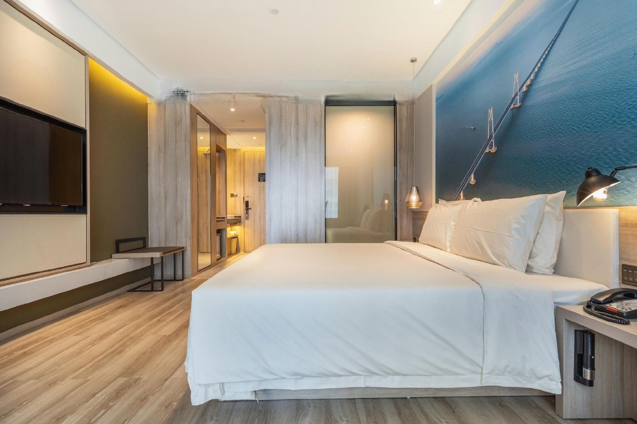 Atour Hotel Zhuhai Shanmu Aoyuan Plaza Jimu Double Room with City View 3