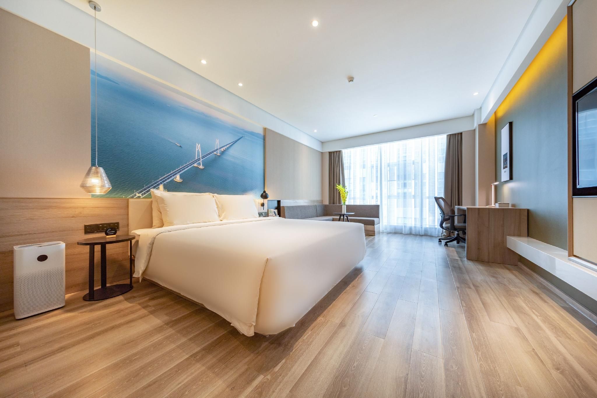 Atour Hotel Zhuhai Shanmu Aoyuan Plaza Jimu Double Room with City View 2
