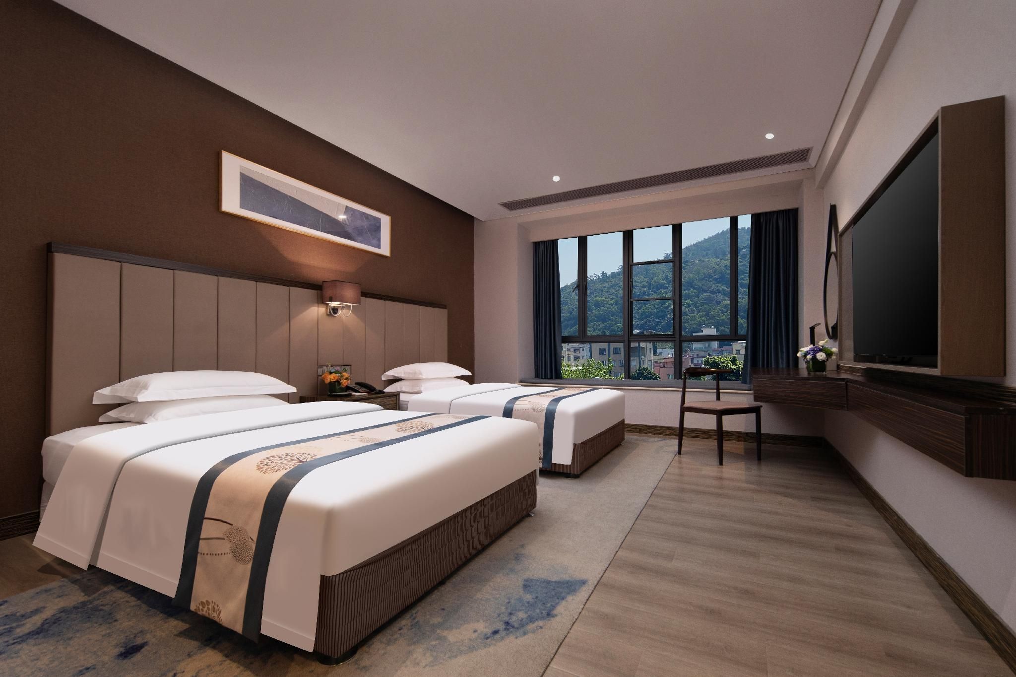 Zhuhai Yiba Golf Hotel Deluxe Twin Room