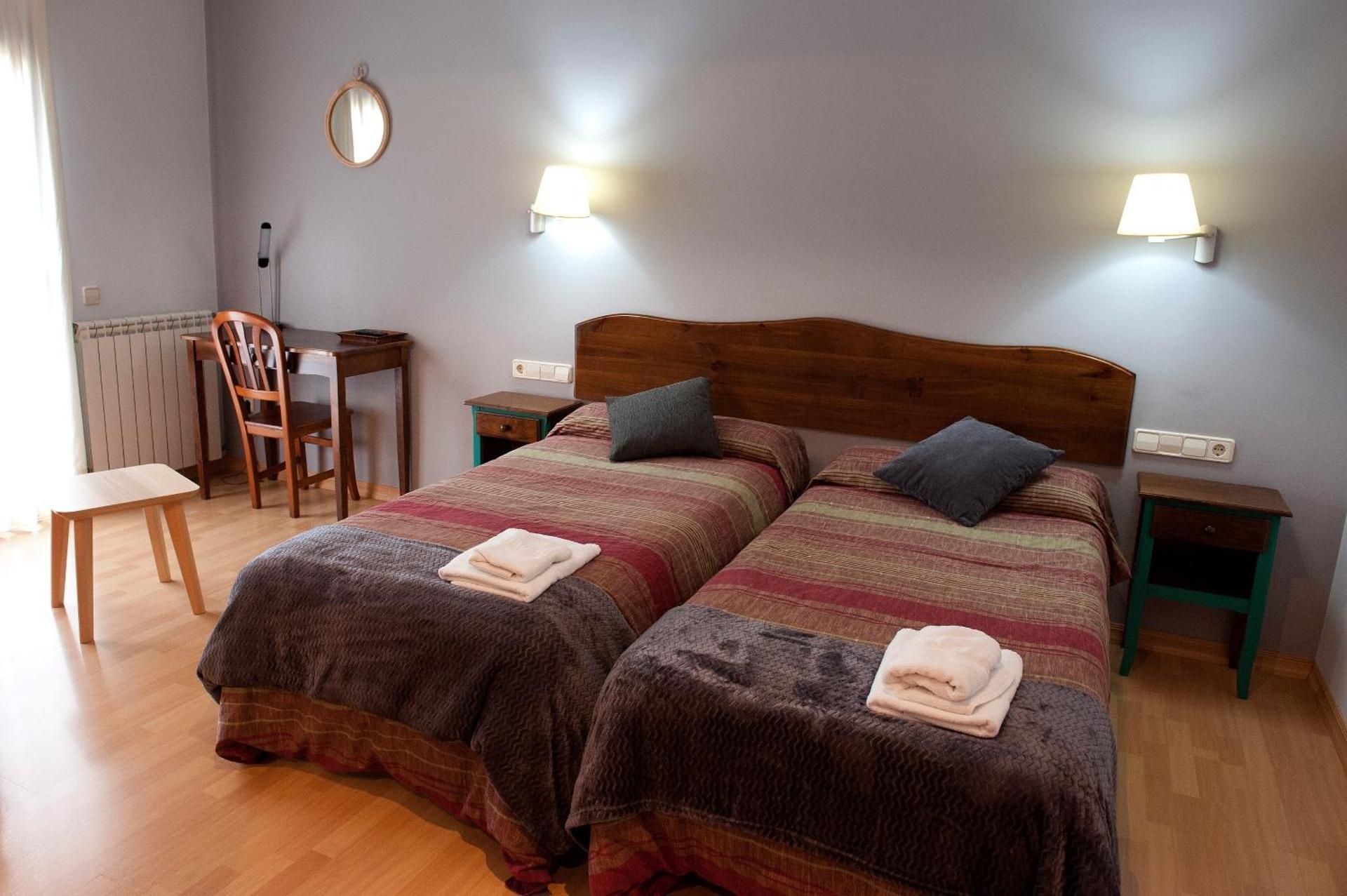 Two Connecting Double Rooms