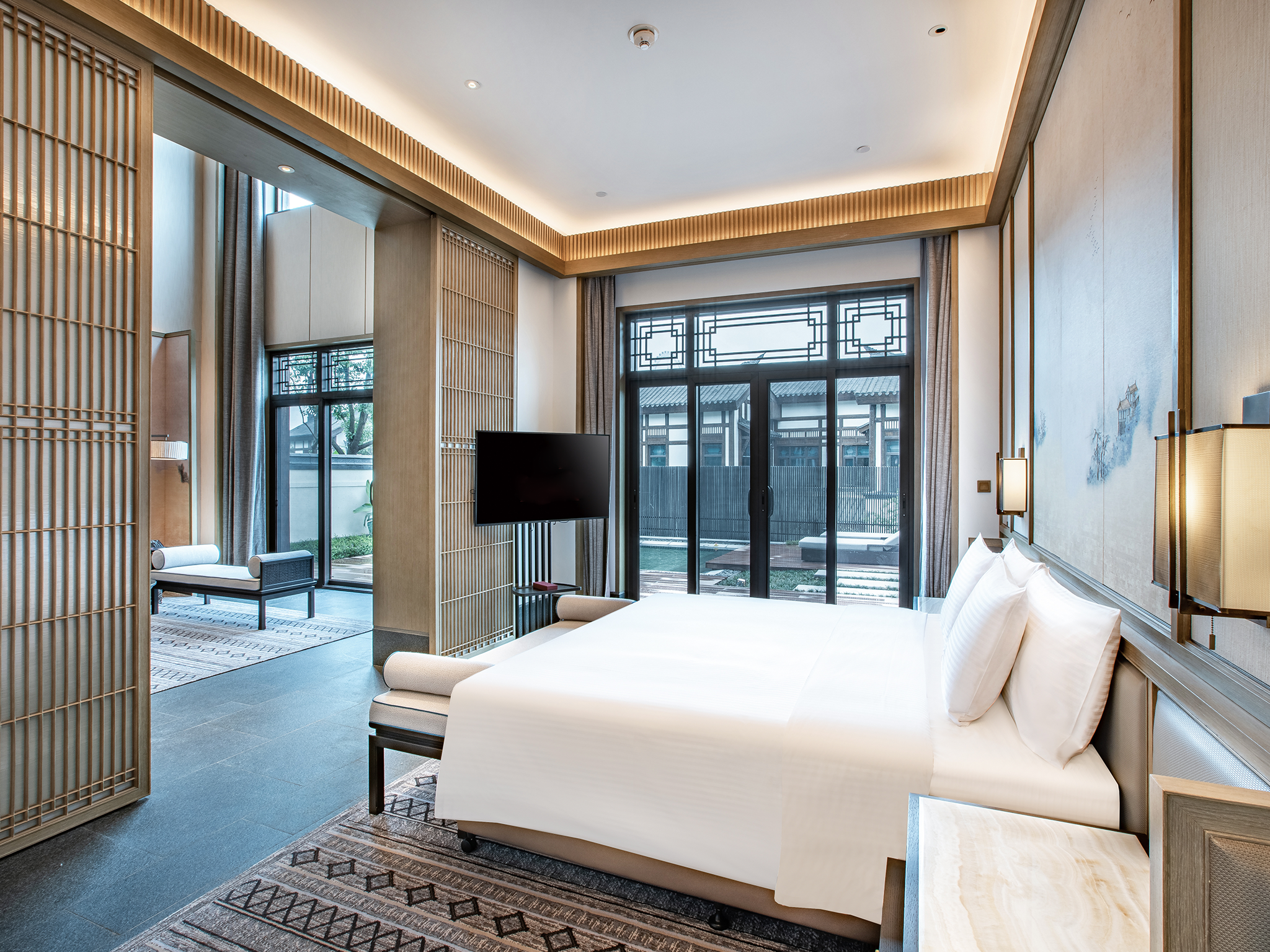 Song Hotel Chongqing Shanqian Duplex Villa with Courtyard, 2 Bedrooms 2