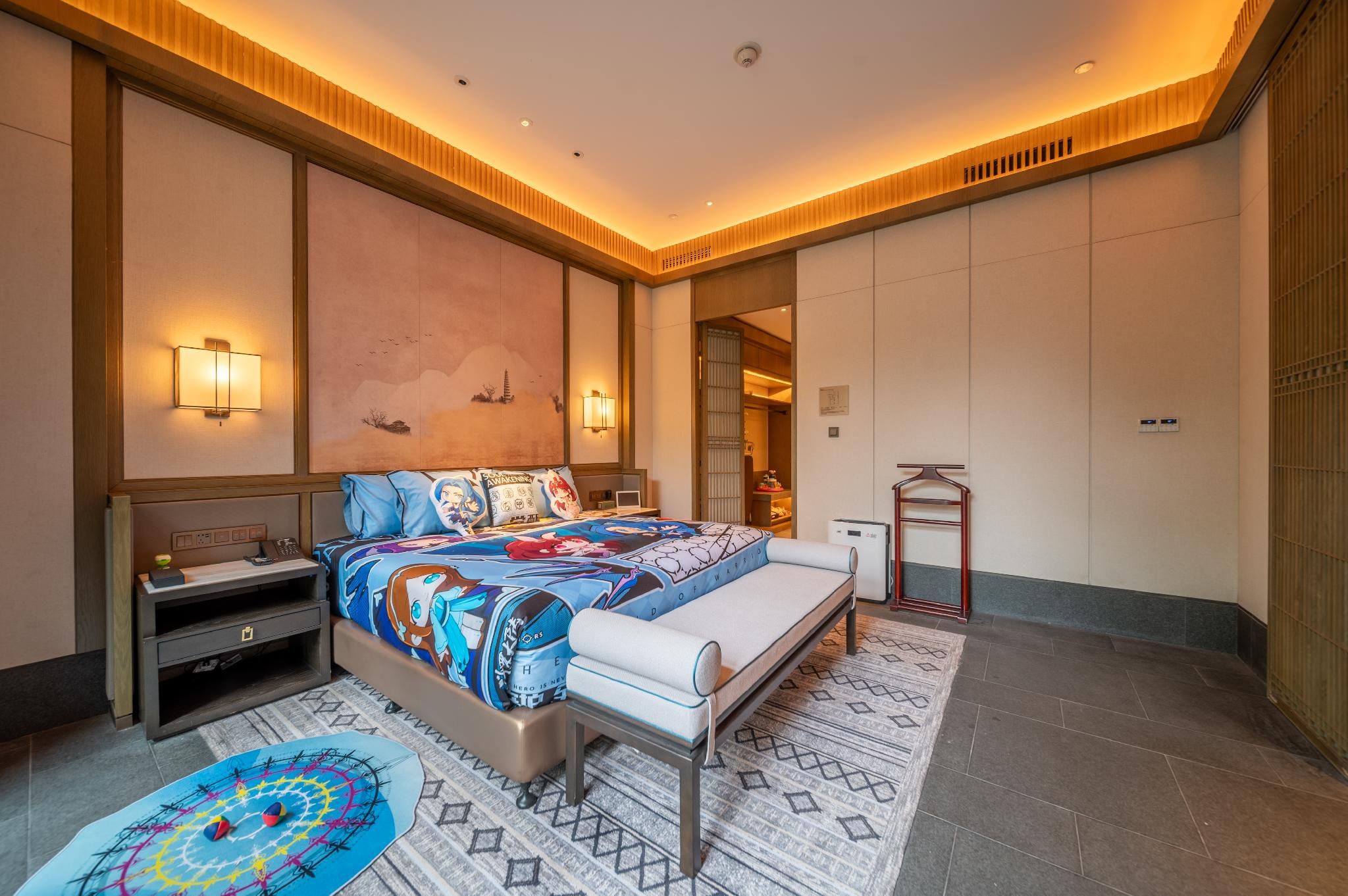 Song Hotel Chongqing Shanqian Douluo Continent Parent-child Hot Spring One-bedroom Single-level Villa