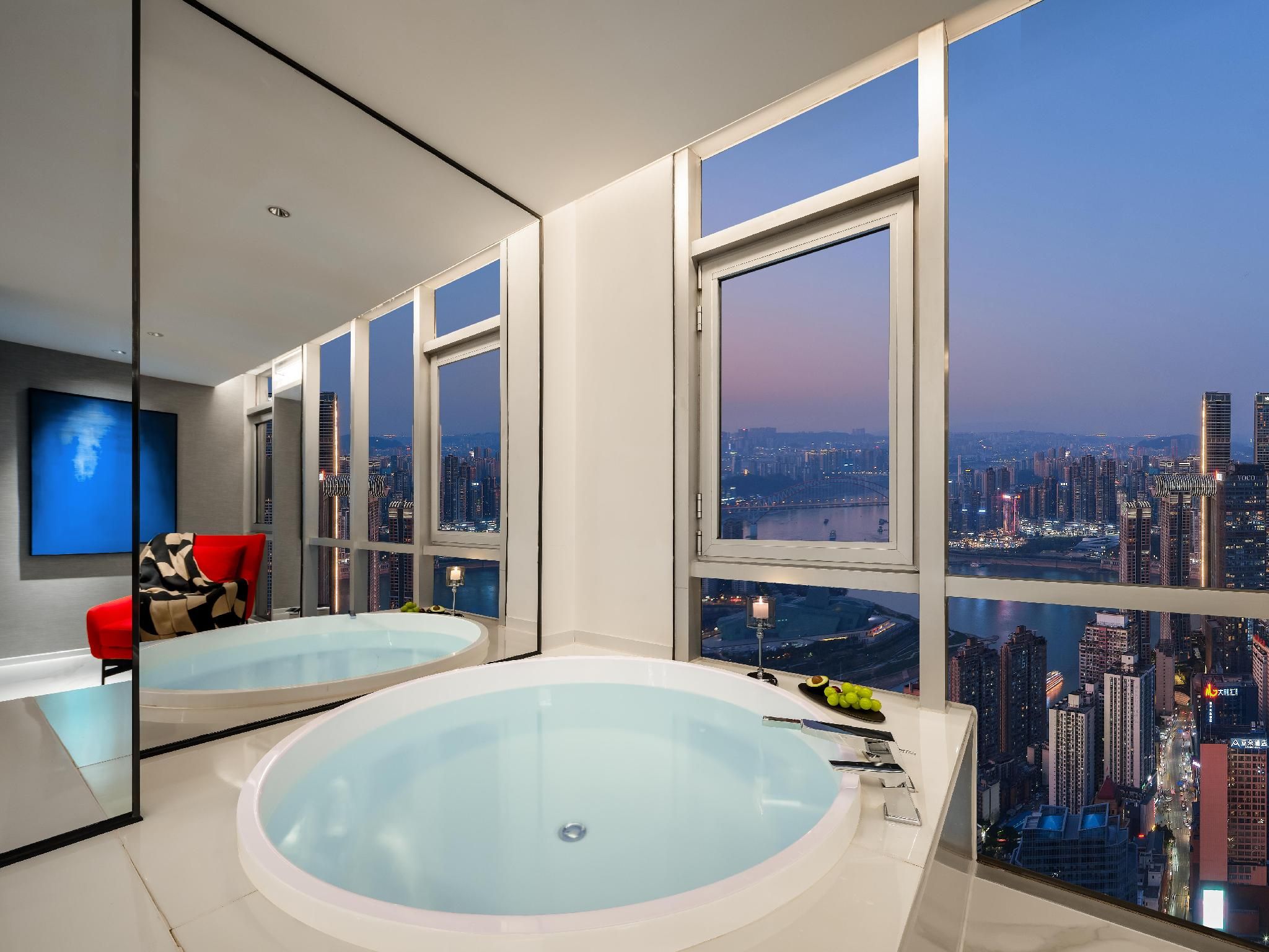 River View with Raffles Crystal Corridor King Room