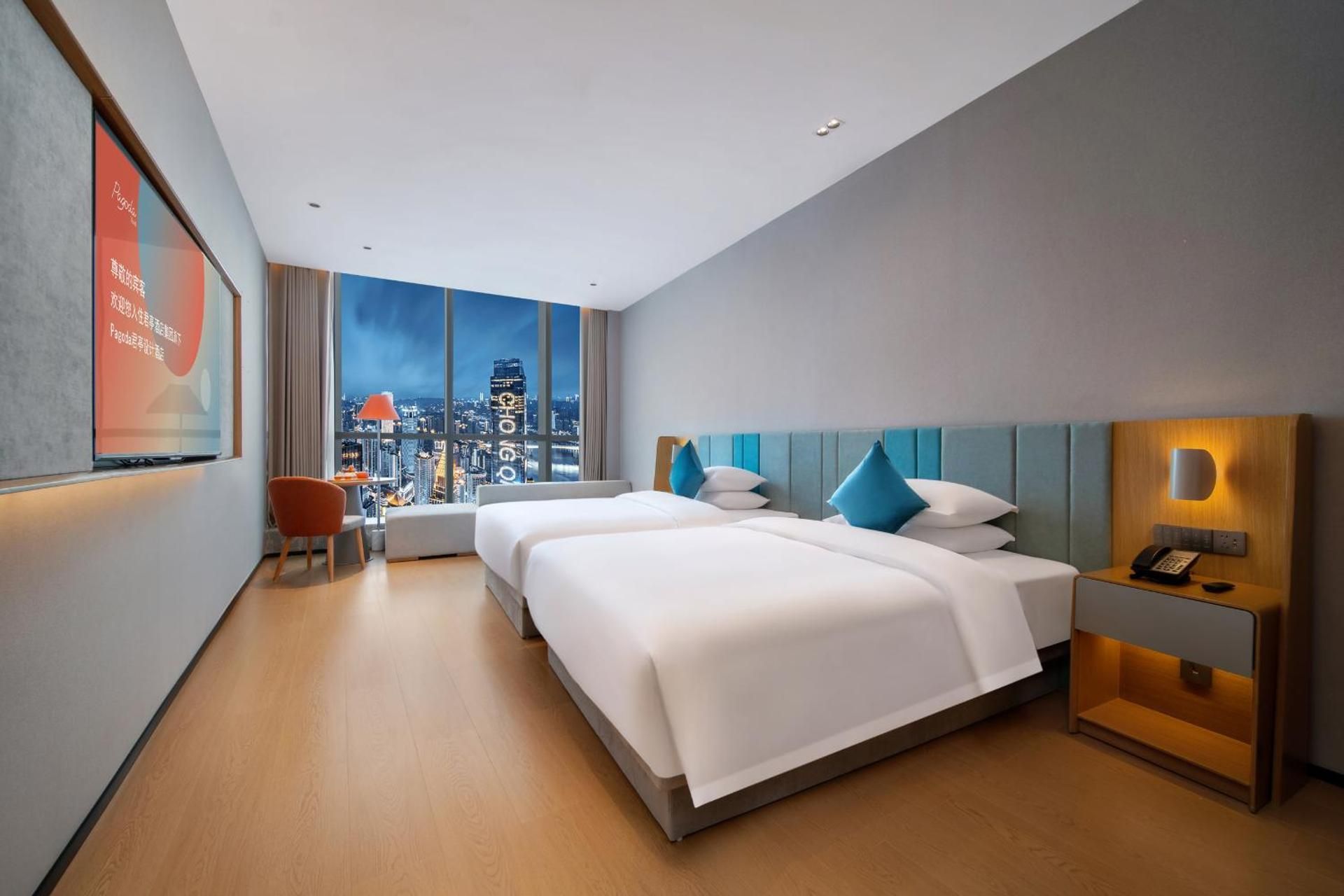 Twin Room with River View