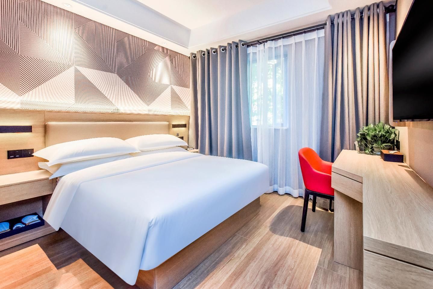 Borrman Hotel Chongqing Yuzhong Auditorium Comfort Queen Room