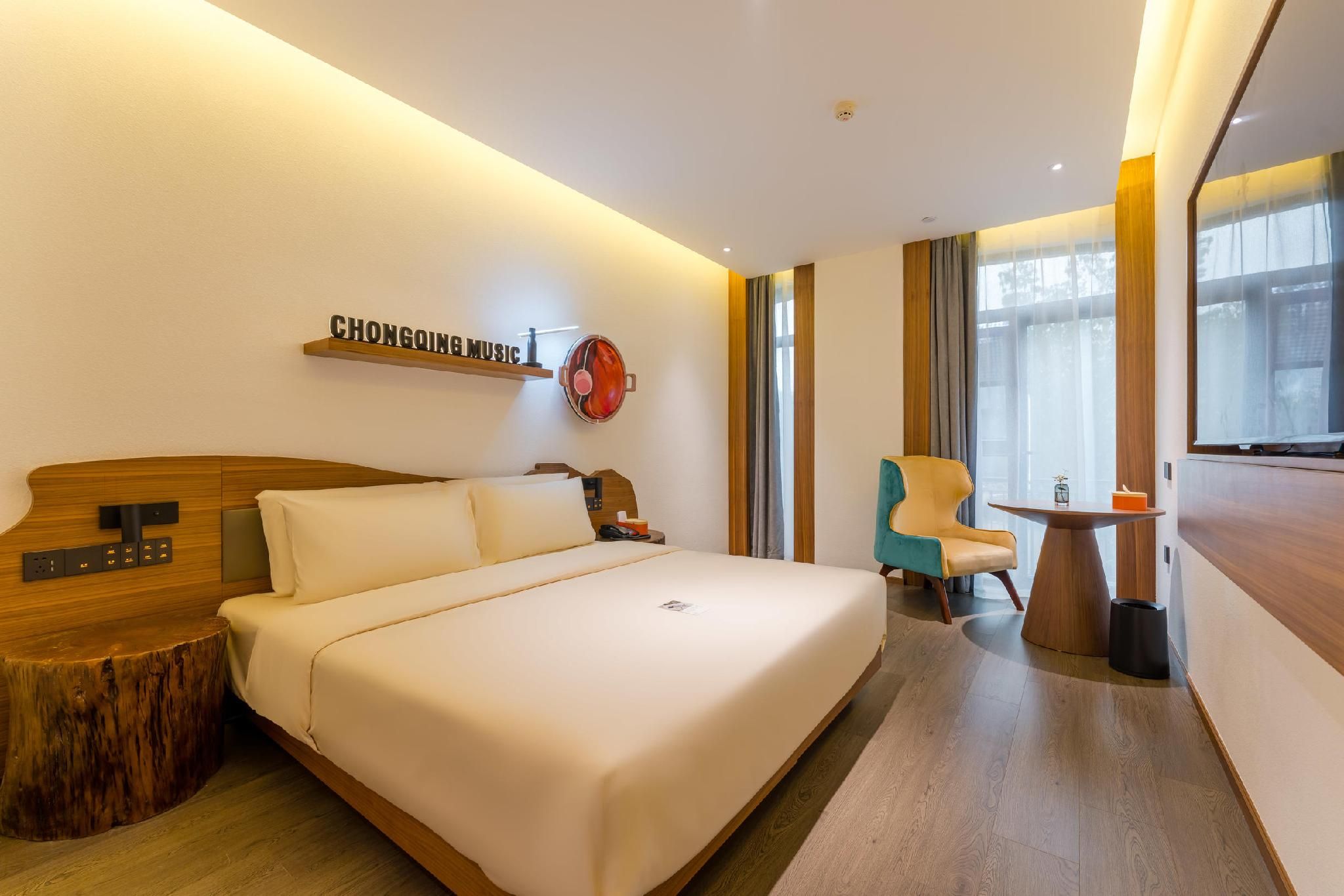 Atour - Chongqing Retro Theme 1 Bed Room