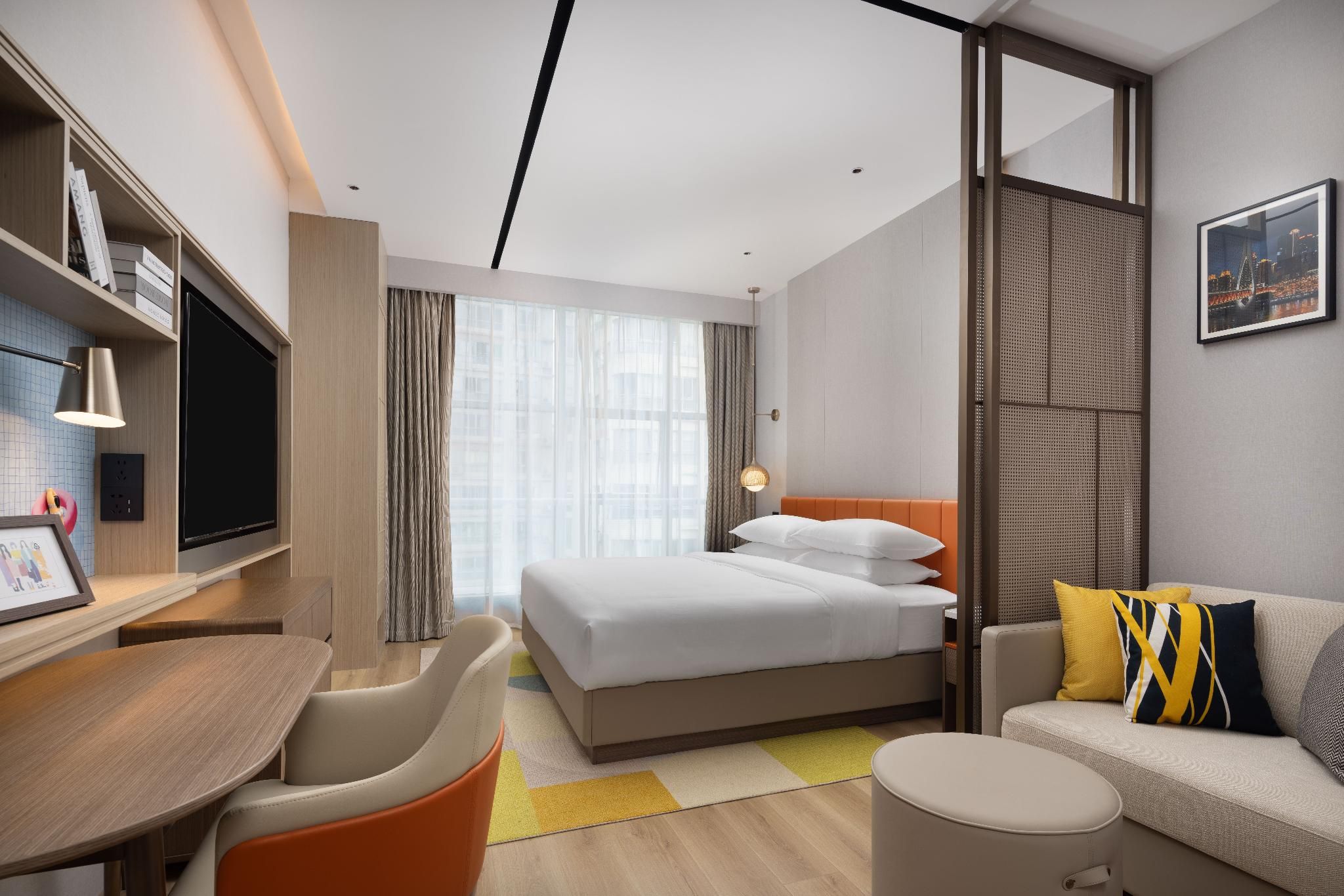 Home2 Suites by Hilton Chongqing Nan'an FY - Lingdong 1 Bed Room