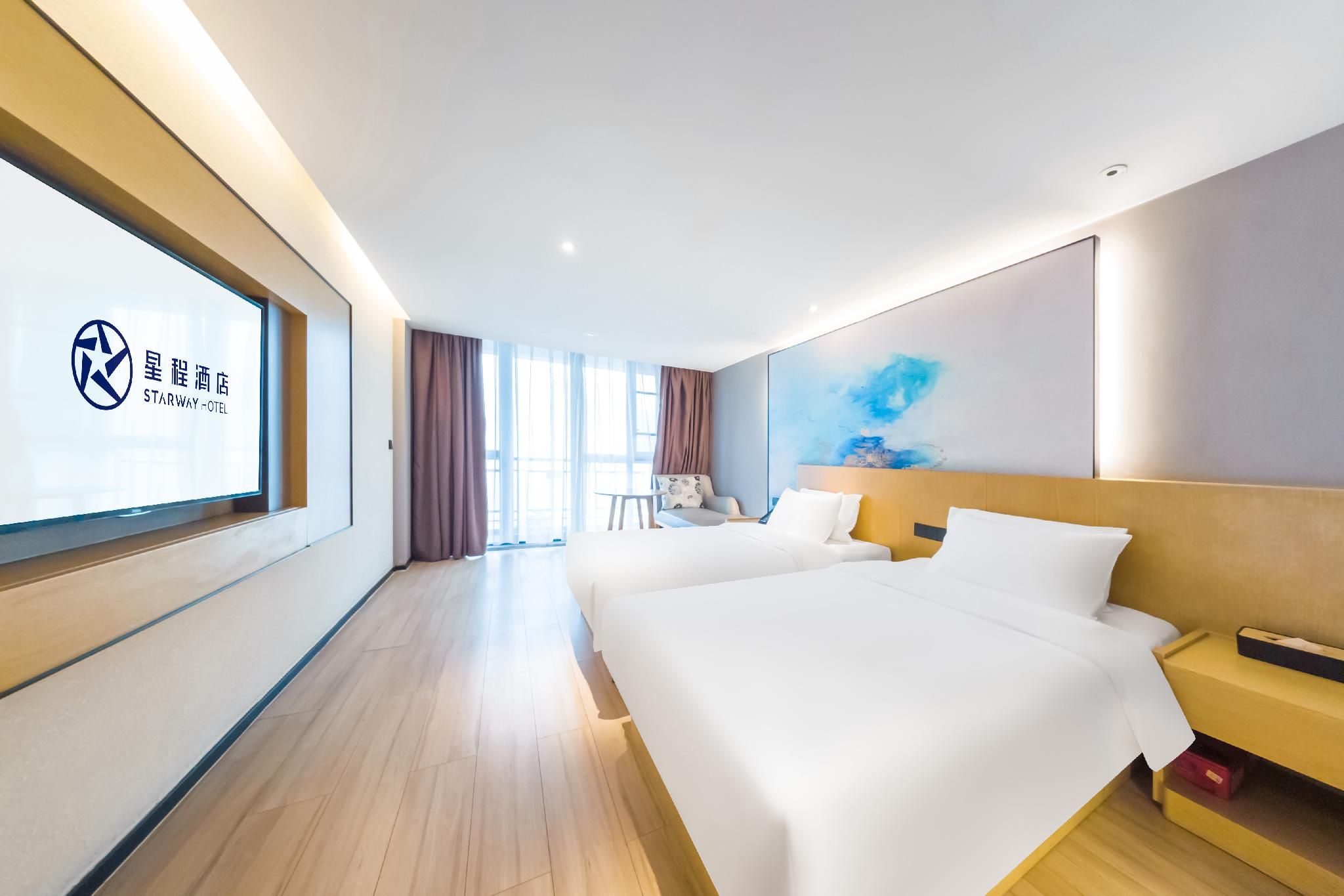 Sea, park, or opera view, Guest room, 2 Twin/Single Bed(s)