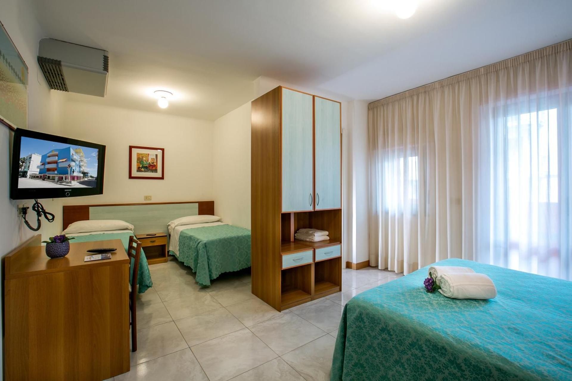 Quadruple Room with Balcony