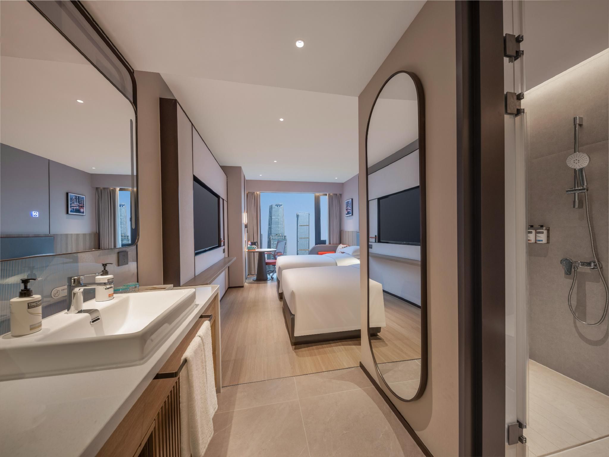 2 Twin Standard High Floor