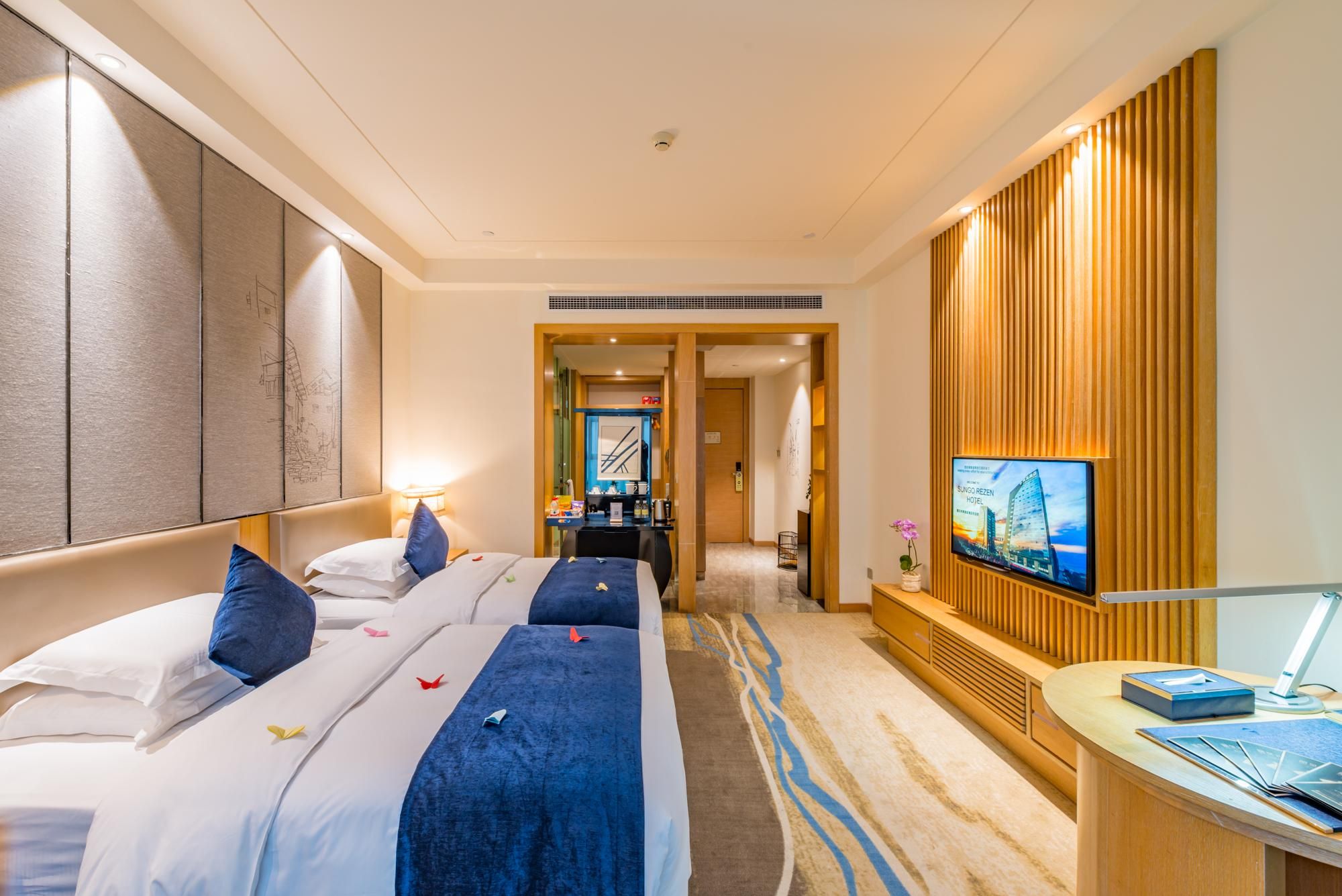 Rezen Hotel Chongqing Shanggao Light Luxury Twin Room 2