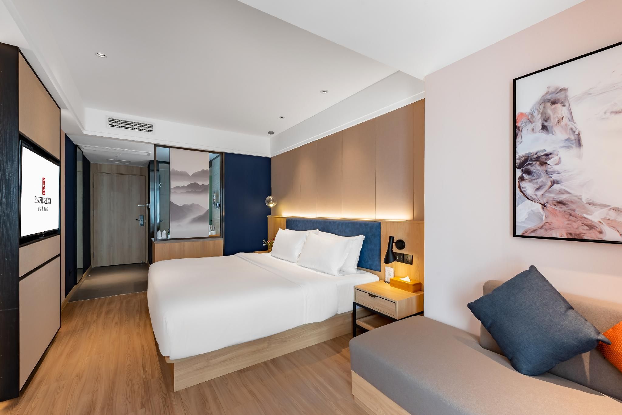 Rezen Select Hotel Chongqing Longtou Temple North Railway Station Rezen - Lijing 1 Bed Room