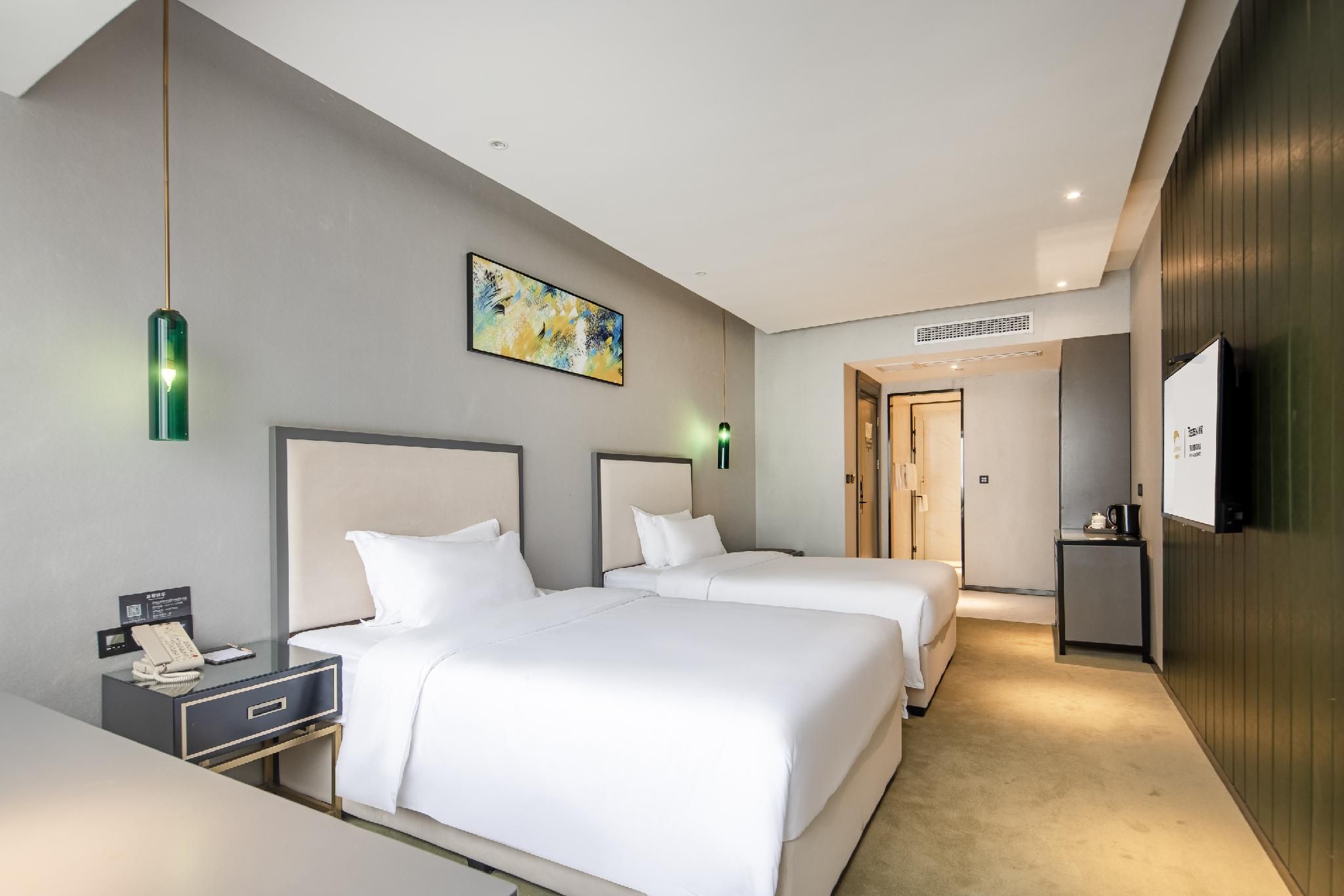 Rezen - Yazhi Light Luxury Twin Room